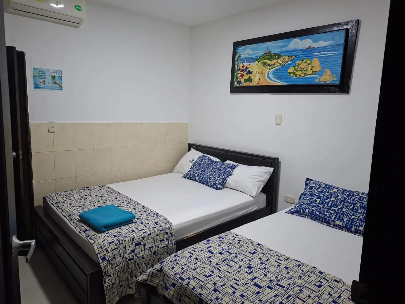 Bed in Hotel Medellin