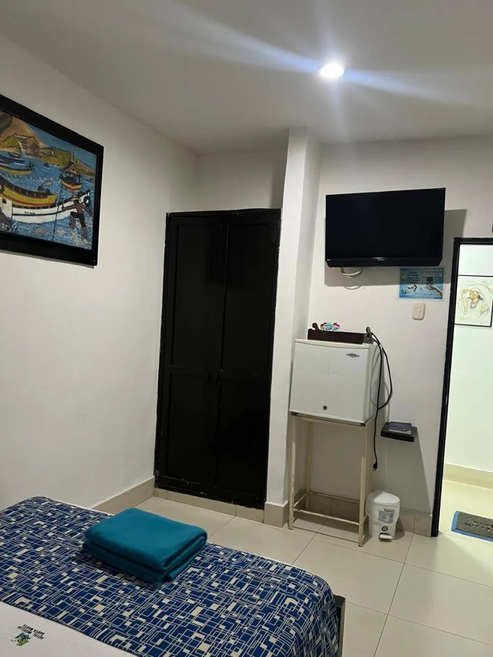 Bed in Hotel Medellin
