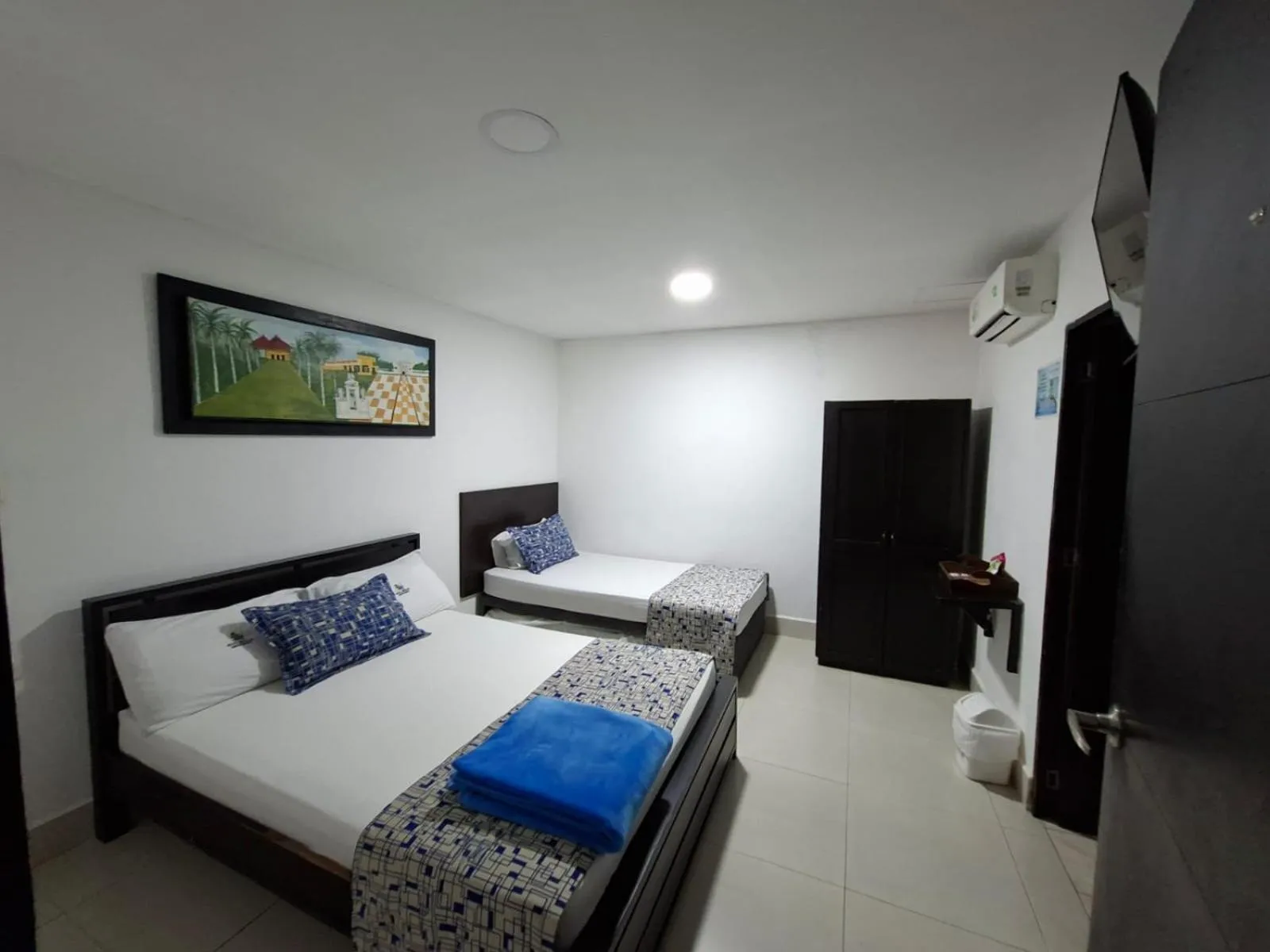 Bed in Hotel Medellin
