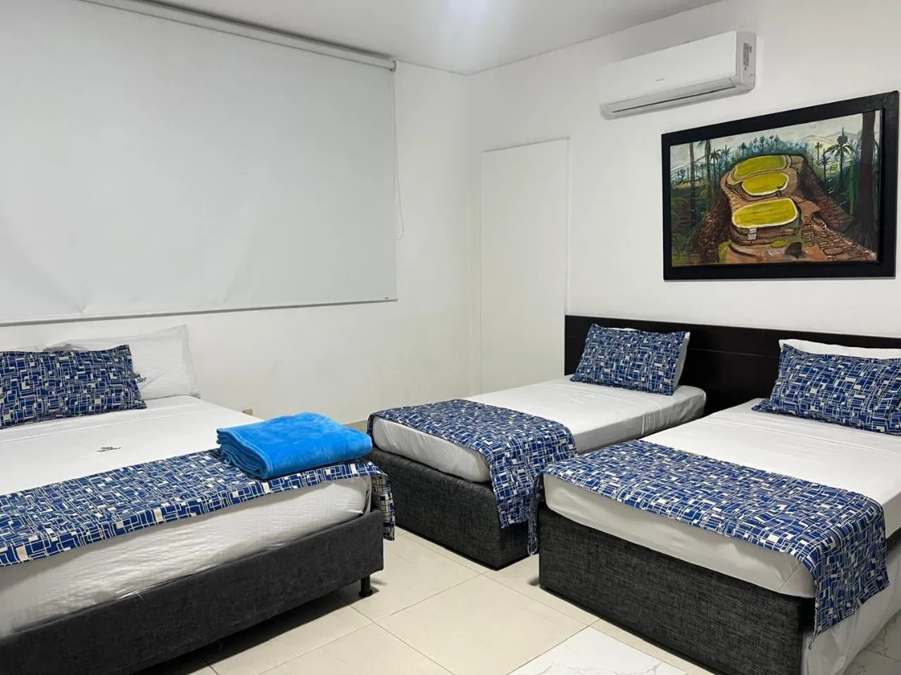 Bed in Hotel Medellin