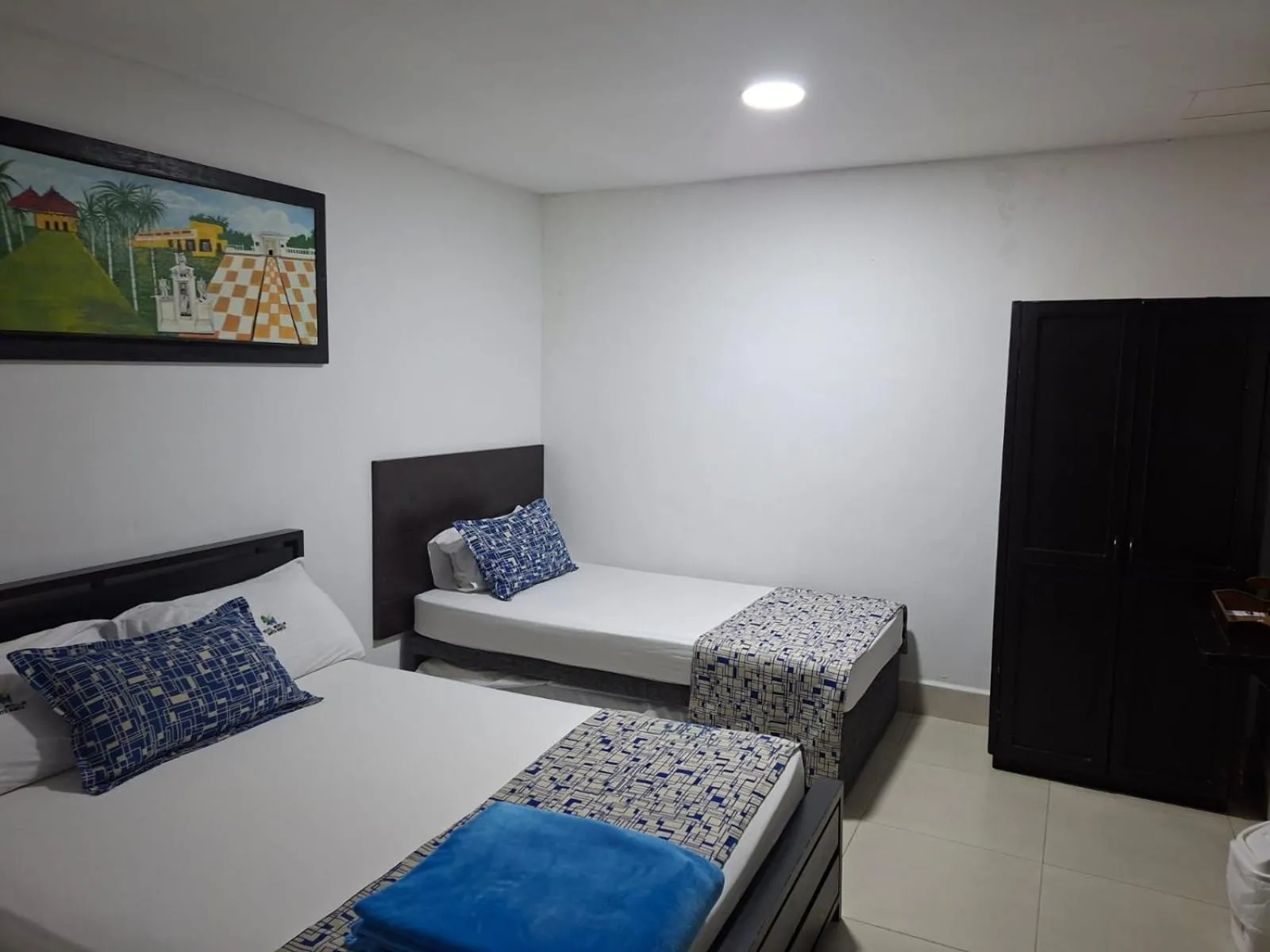 Bed in Hotel Medellin