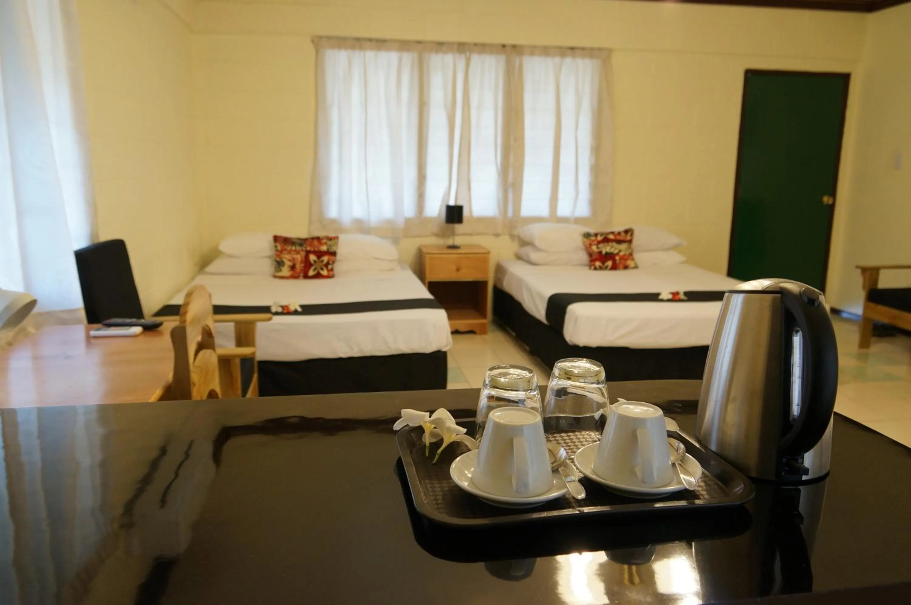 Coffee/tea facilities in Moatoga Hotel