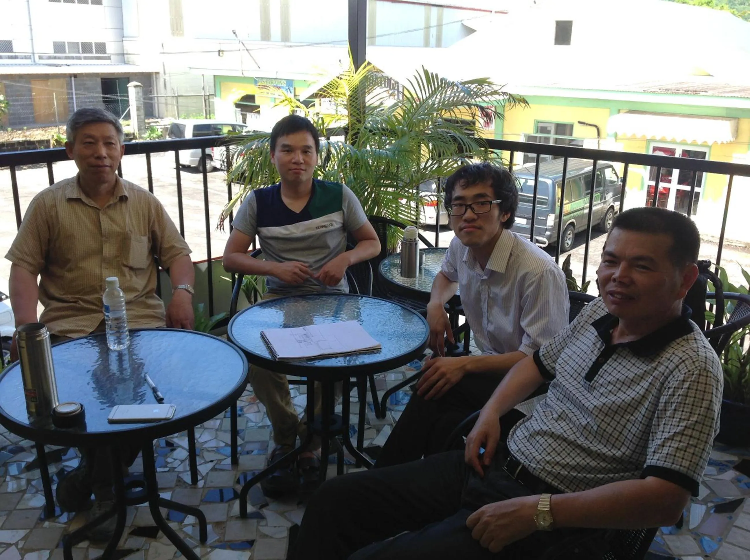Balcony/Terrace in Moatoga Hotel
