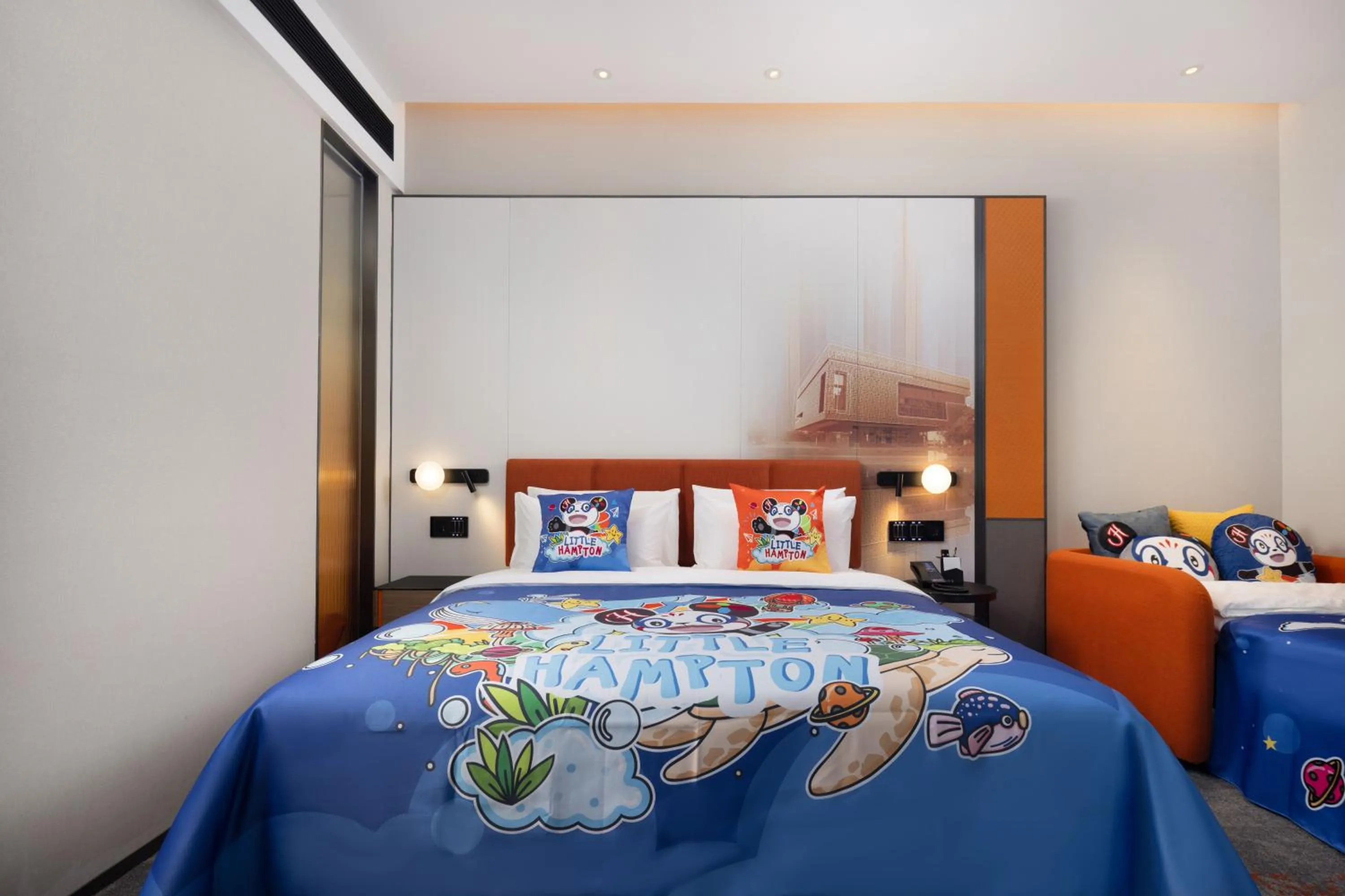 Bed in Hampton by Hilton Dongguan Liaobu Songshan Lake Avenue