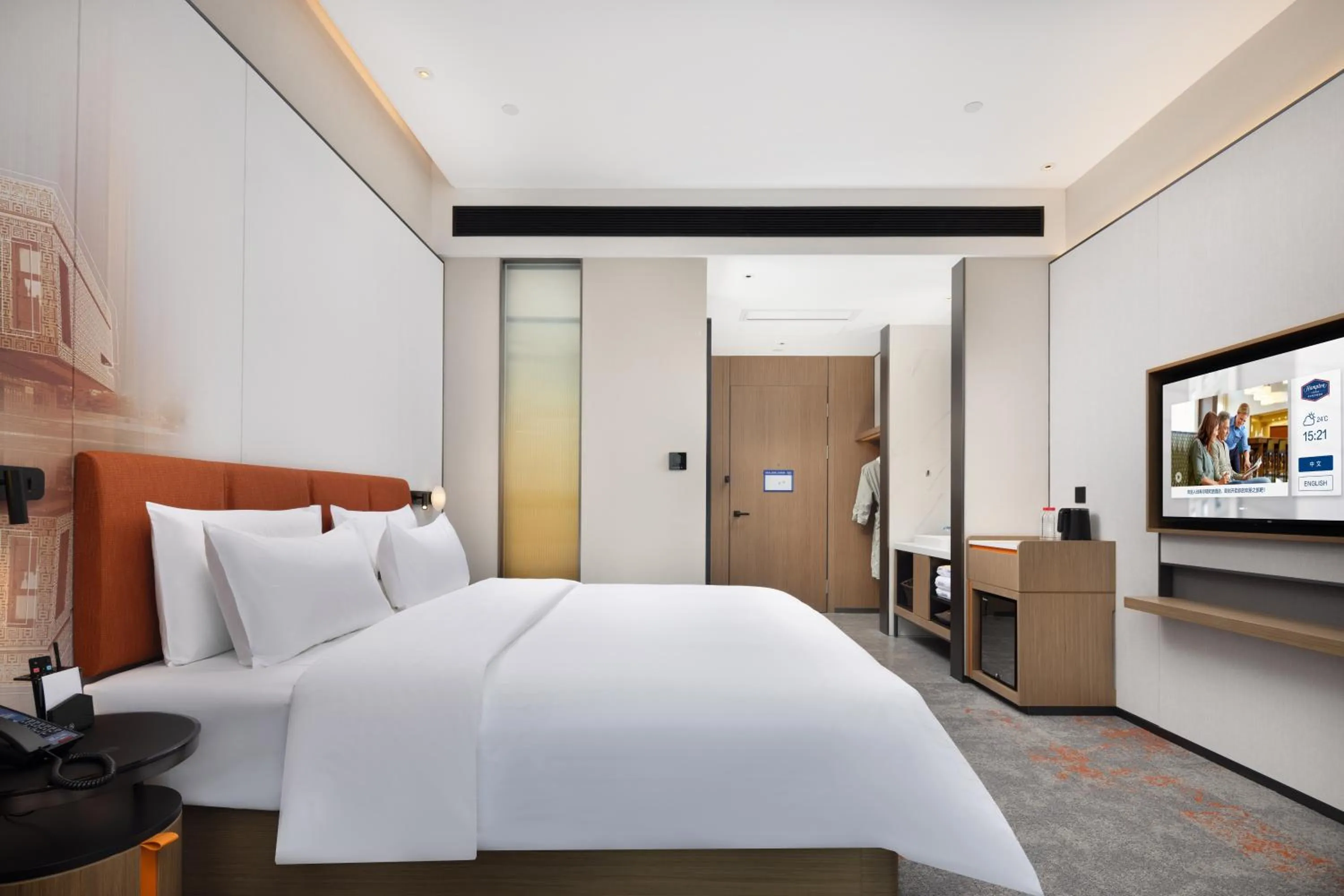 Bed in Hampton by Hilton Dongguan Liaobu Songshan Lake Avenue