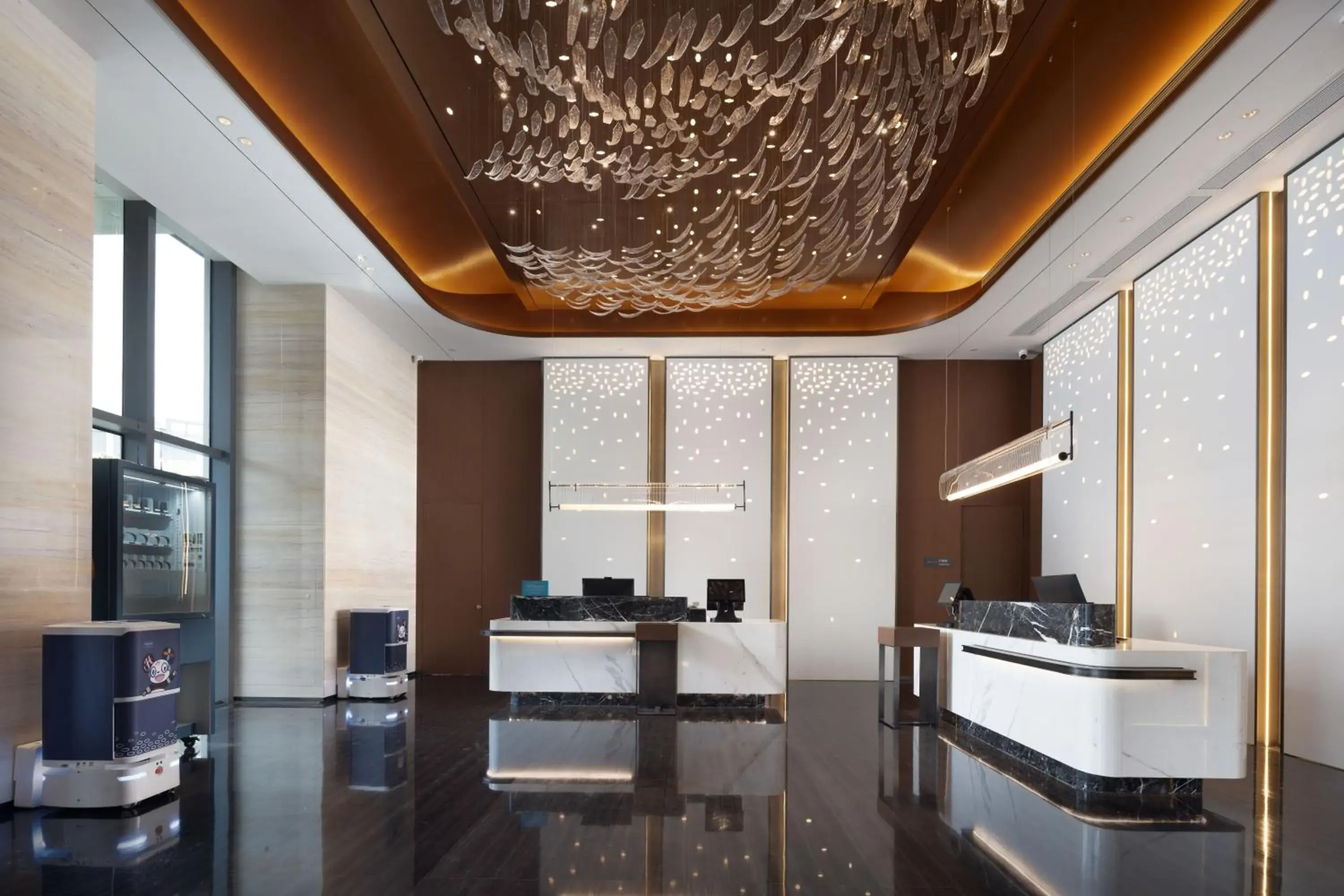Lobby or reception in Hampton by Hilton Dongguan Liaobu Songshan Lake Avenue Lobby or reception in Hampton by Hilton Dongguan Liaobu Songshan Lake Avenue