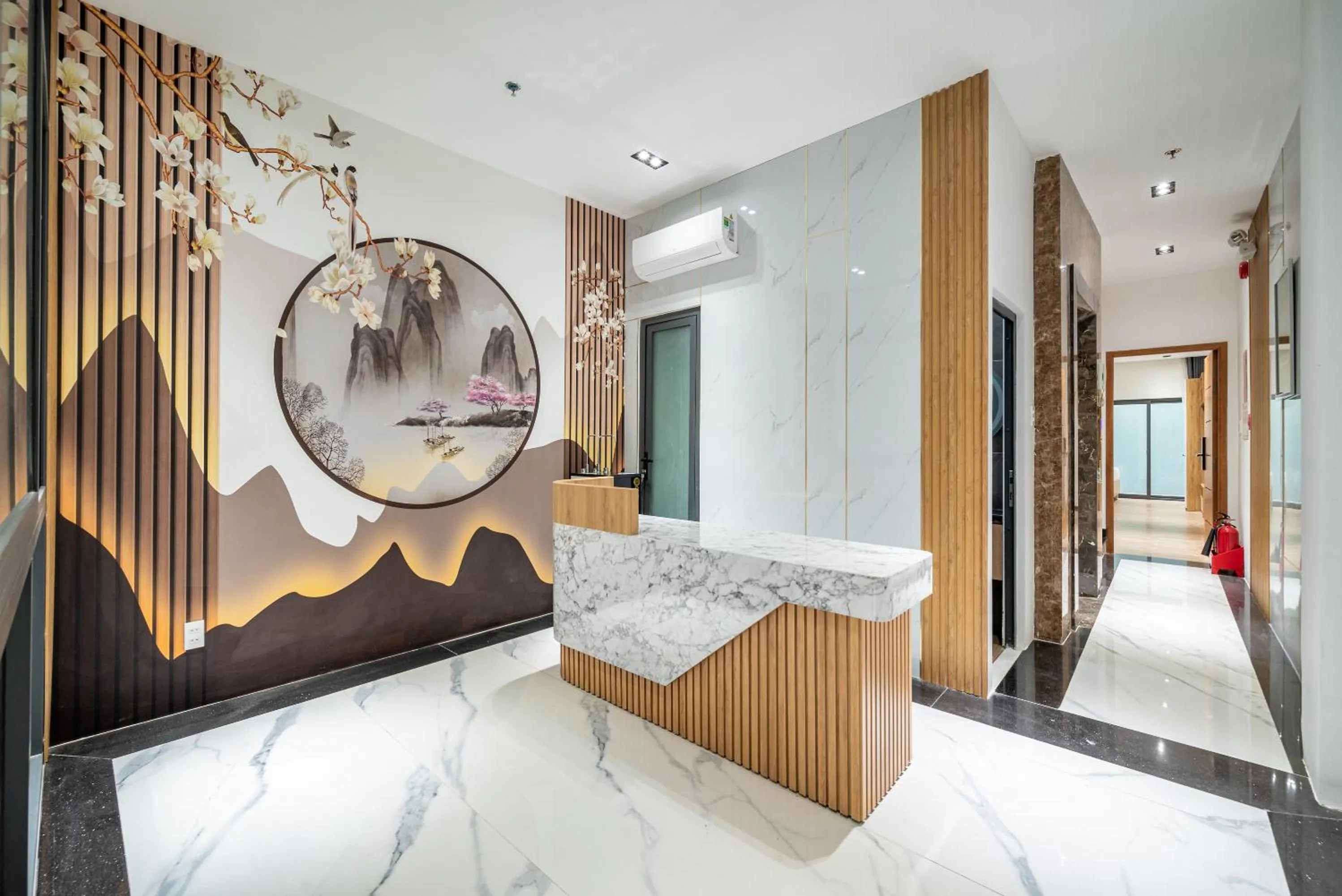 Lobby or reception, Bed in Cozrum Home - Daisy House