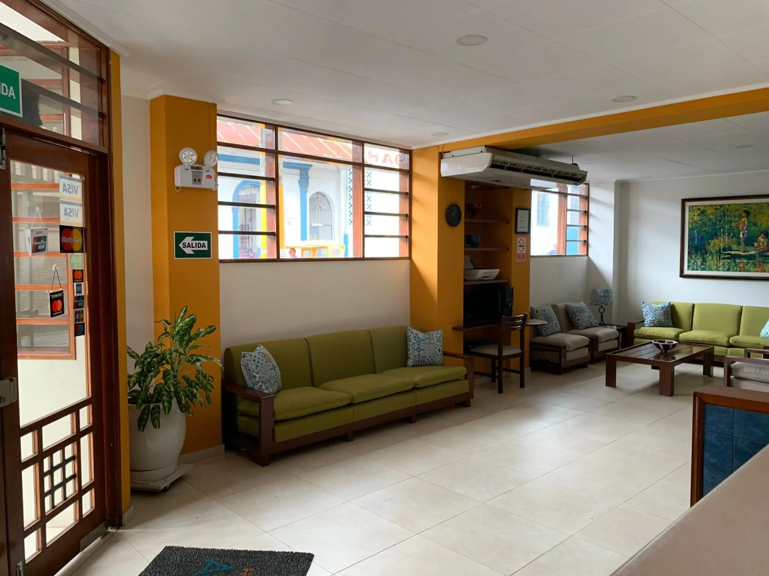 Lobby or reception in Hotel Acosta Lobby or reception in Hotel Acosta