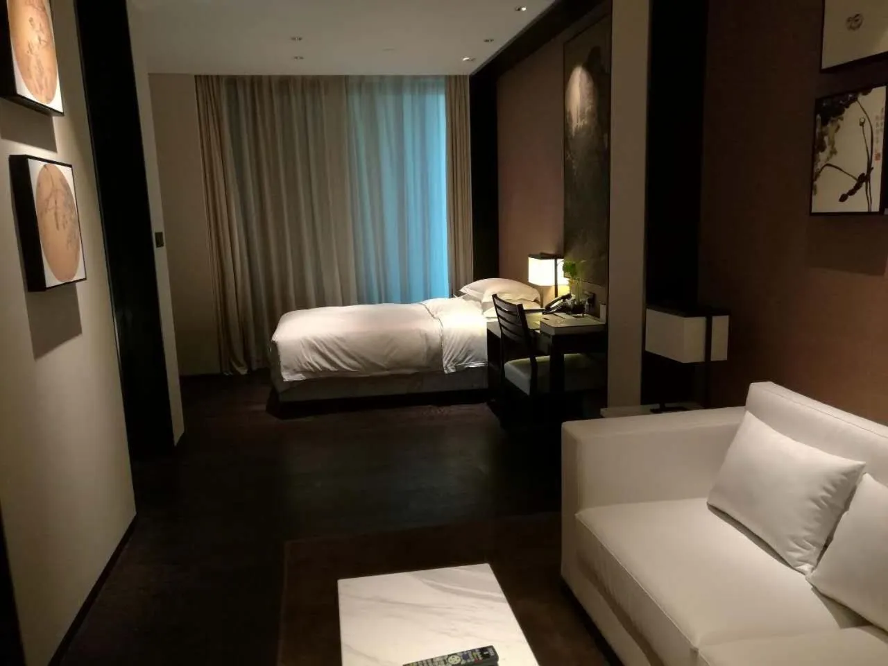 Bed in Wuhan Ziyuan Hotel