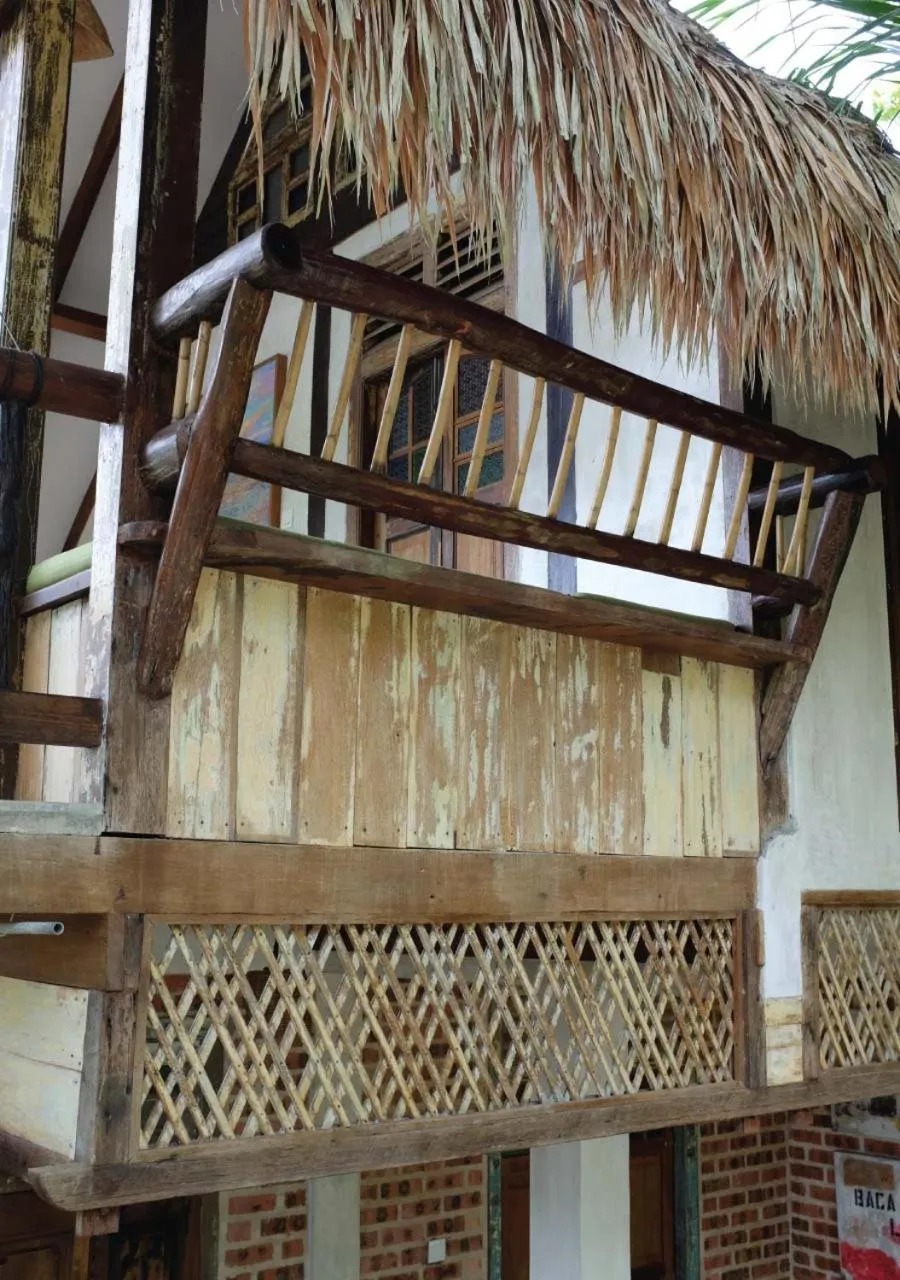 Property building in Panji Panji Tropical Wooden Home