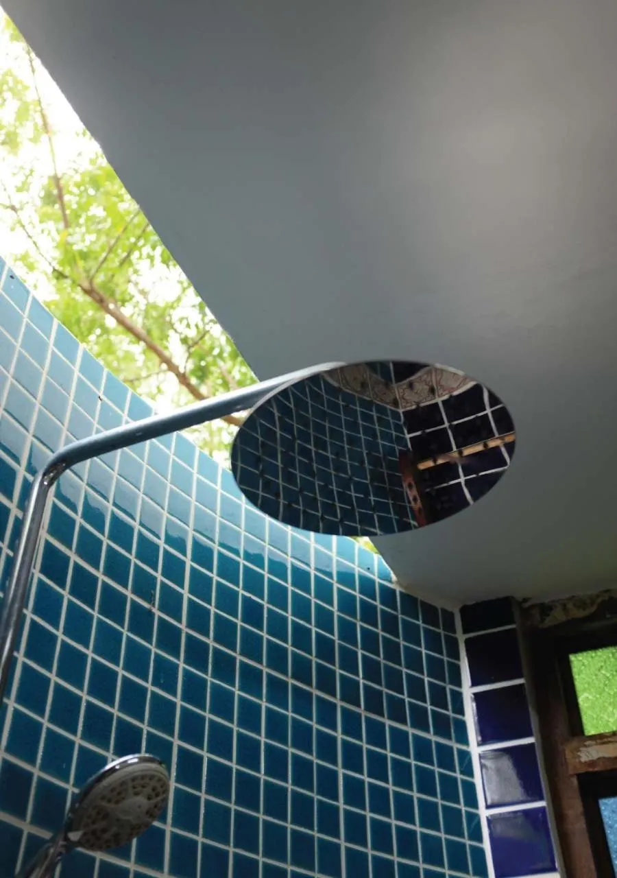 Shower in Panji Panji Tropical Wooden Home