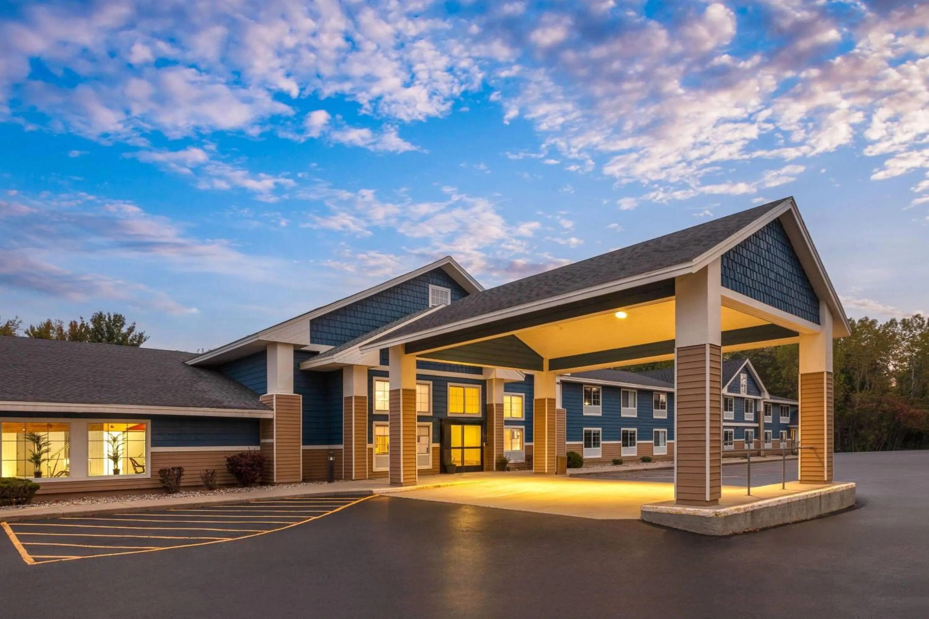 Property building in AmericInn by Wyndham Douglas/Saugatuck