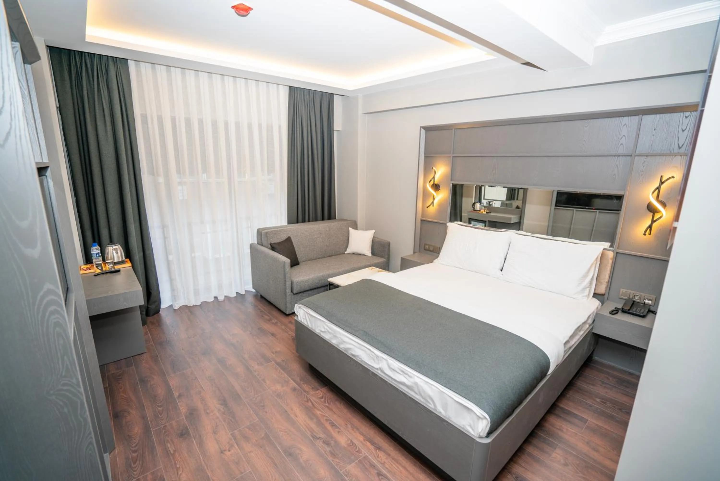 Bed in 216 Style Suite