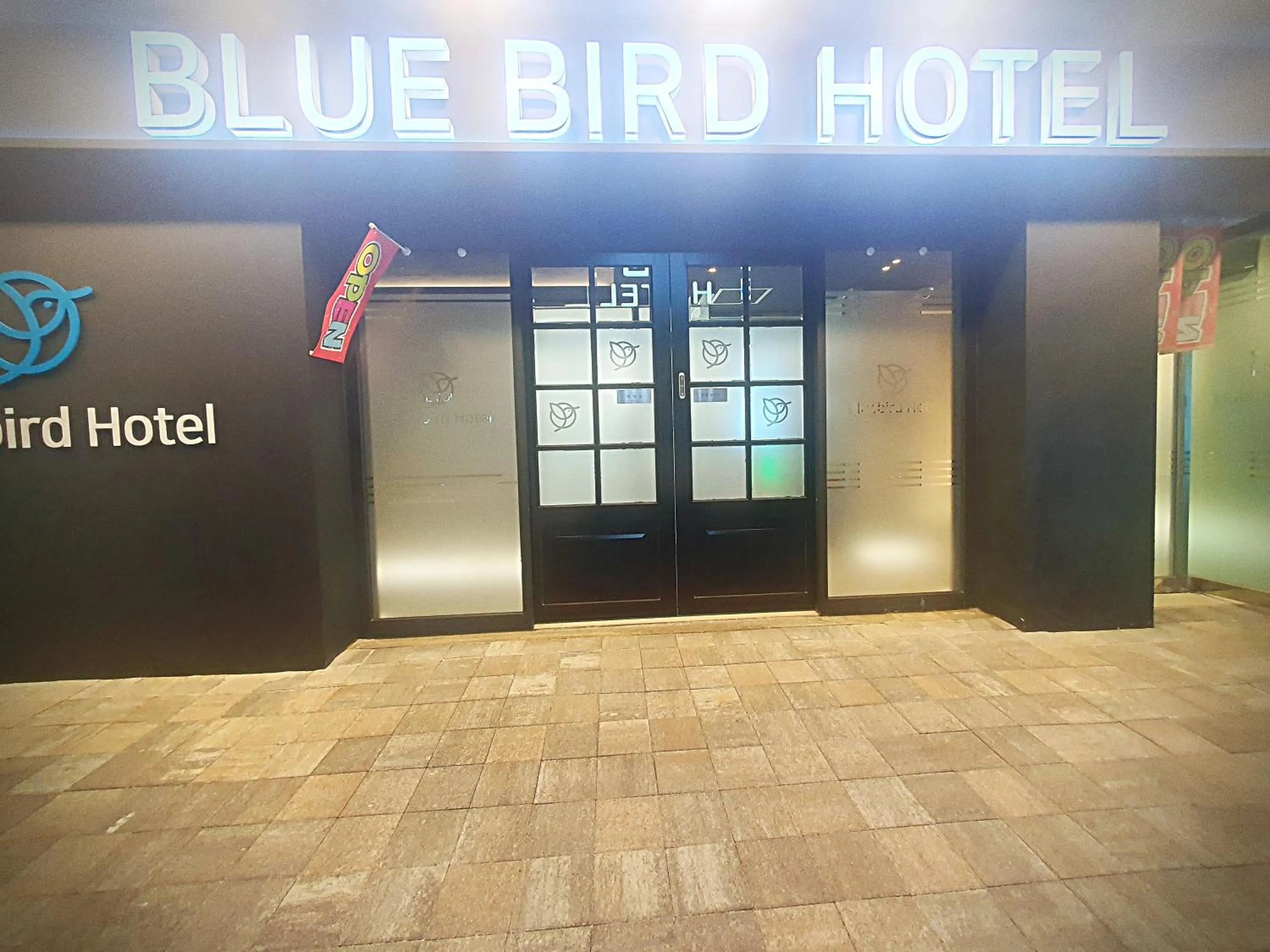 Property building in Bluebird Hotel