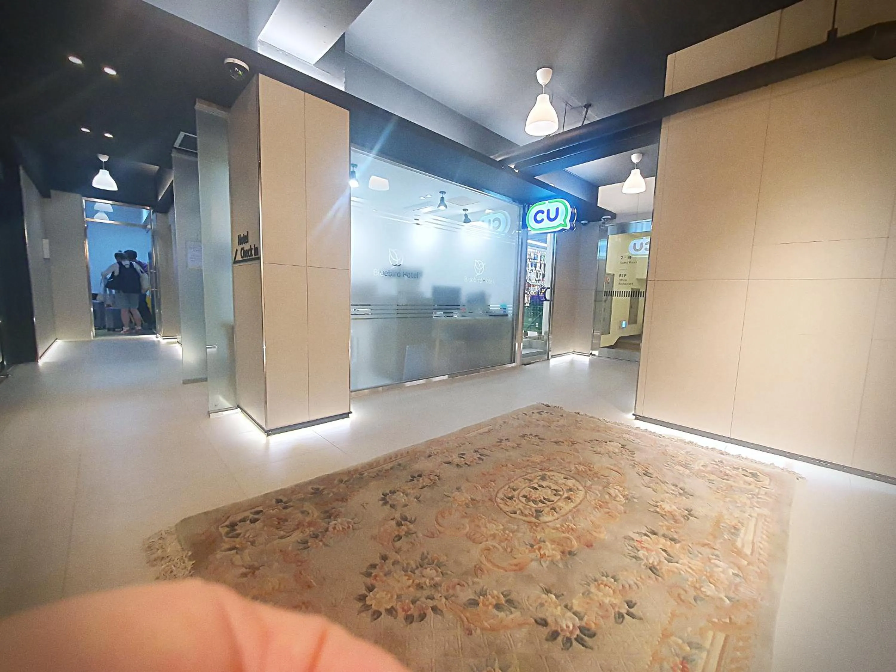 Lobby or reception in Bluebird Hotel