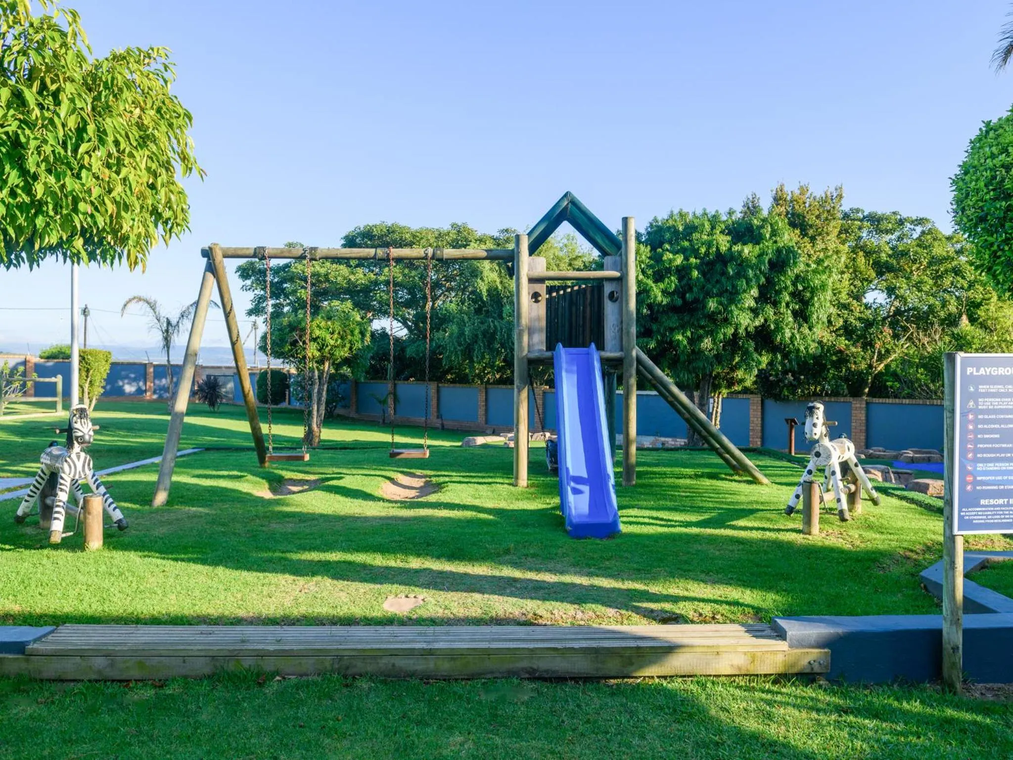 Children play ground in Formosa Bay