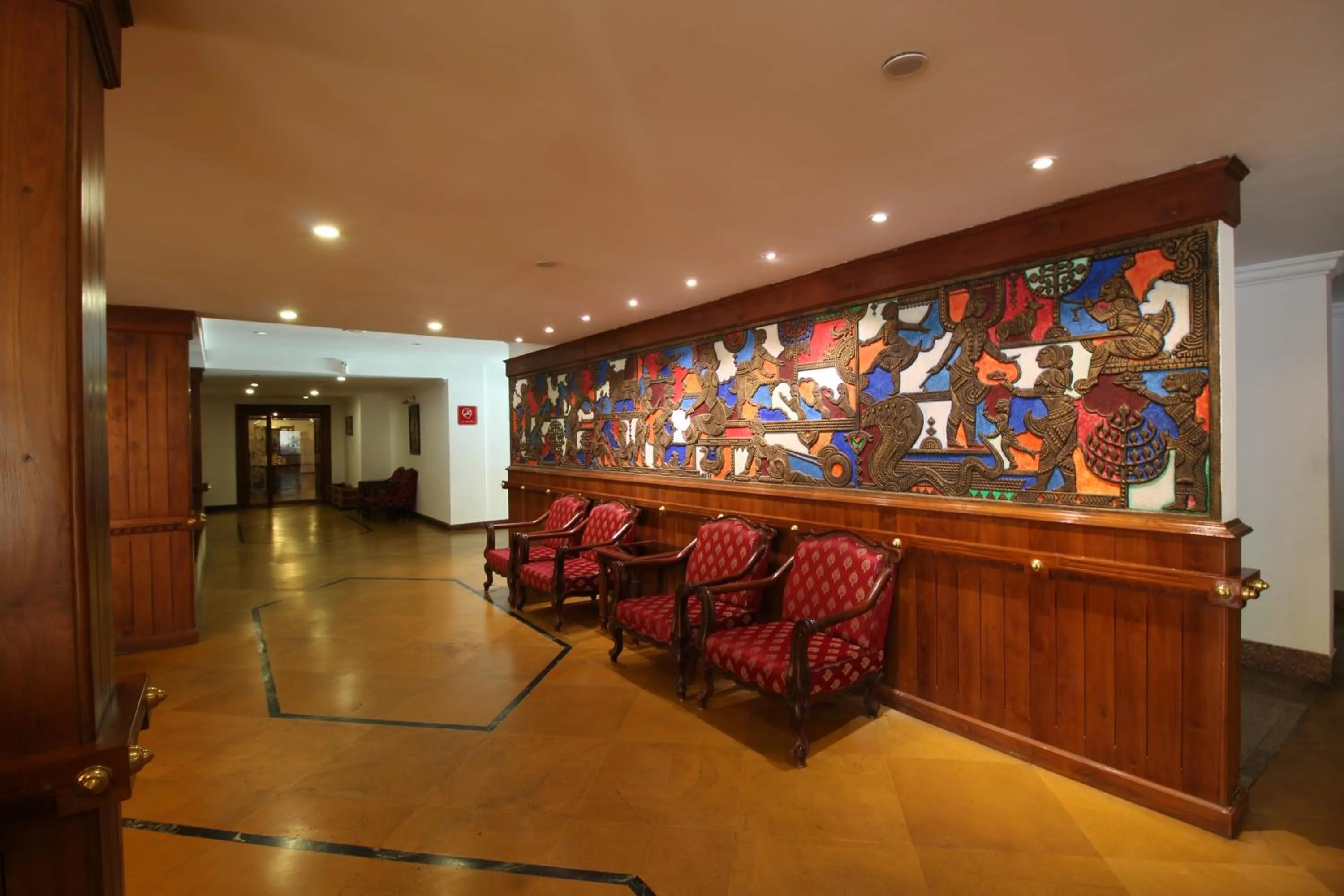 Lobby or reception in Sopanam Heritage