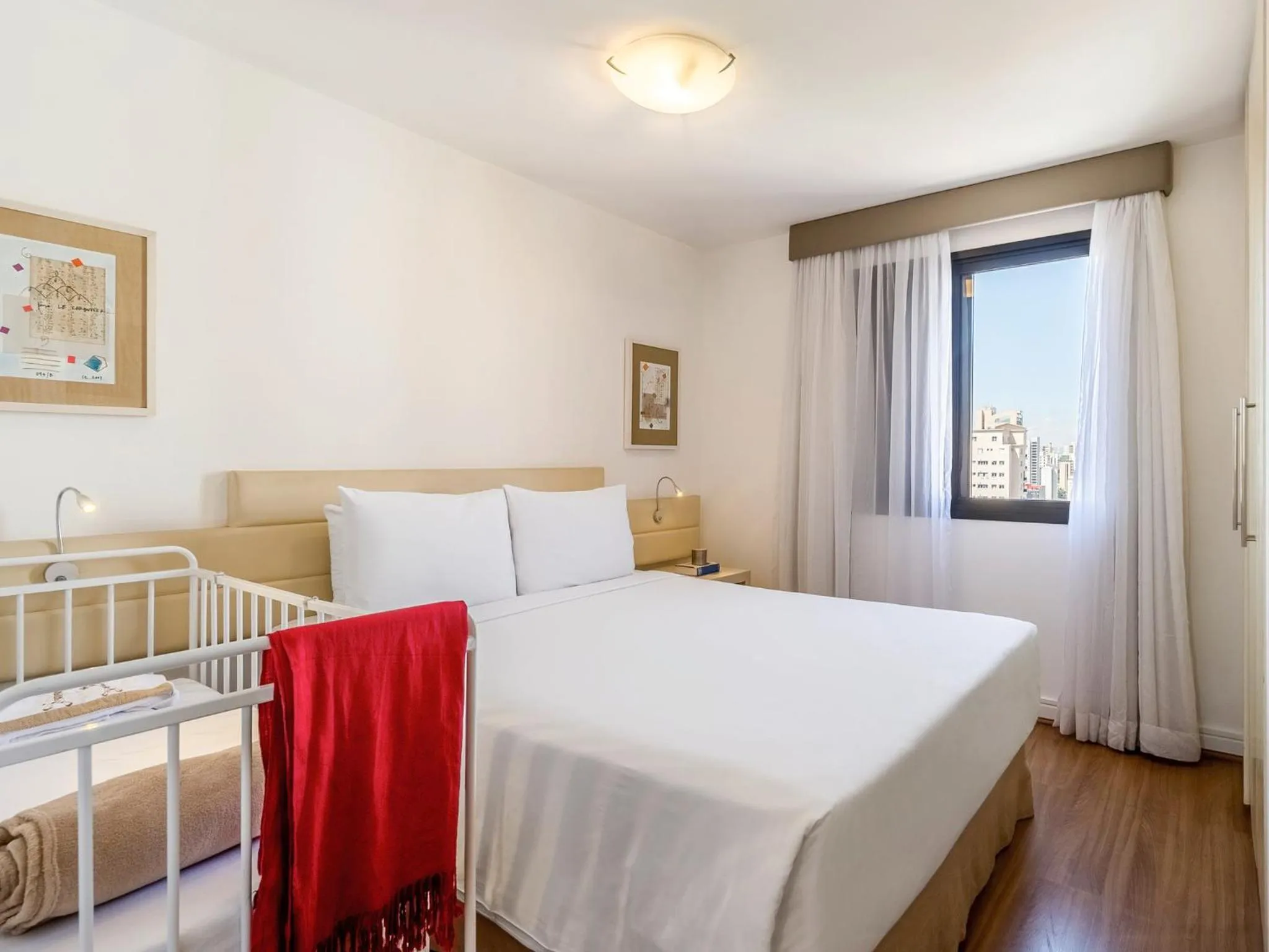 Bed in Mercure Sao Paulo Moema