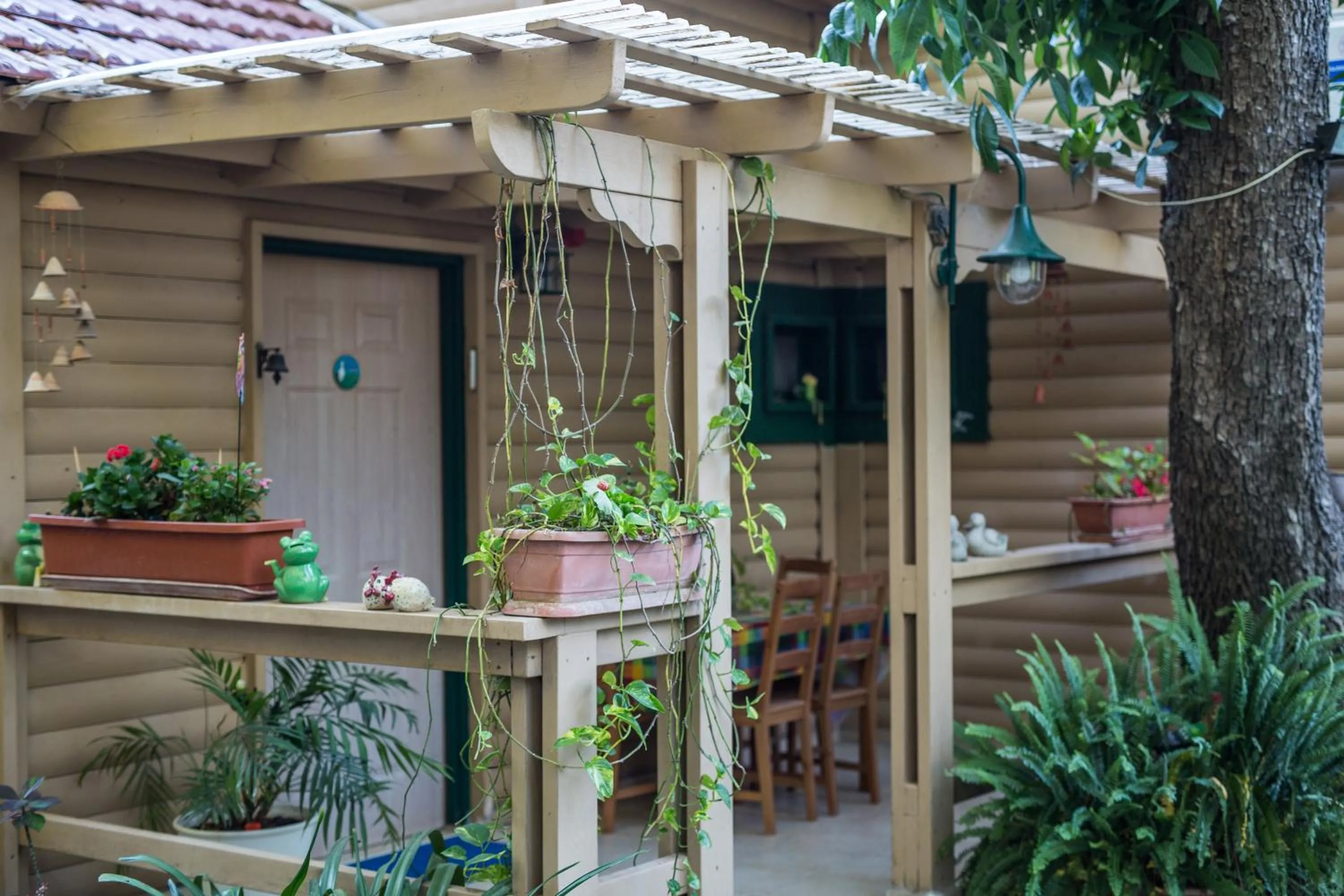 Balcony/Terrace in Leyad Hashmura Lodging