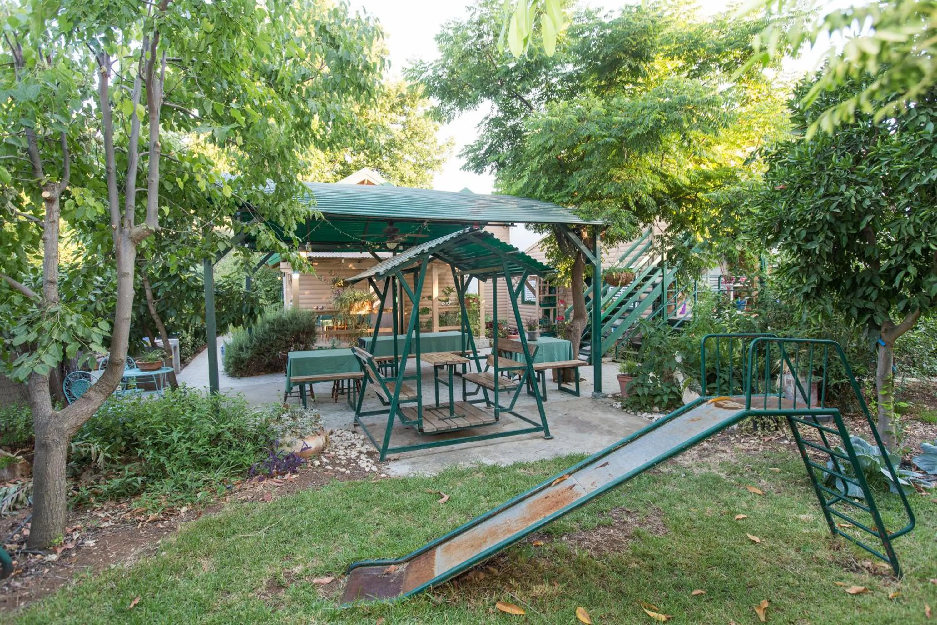 Garden in Leyad Hashmura Lodging