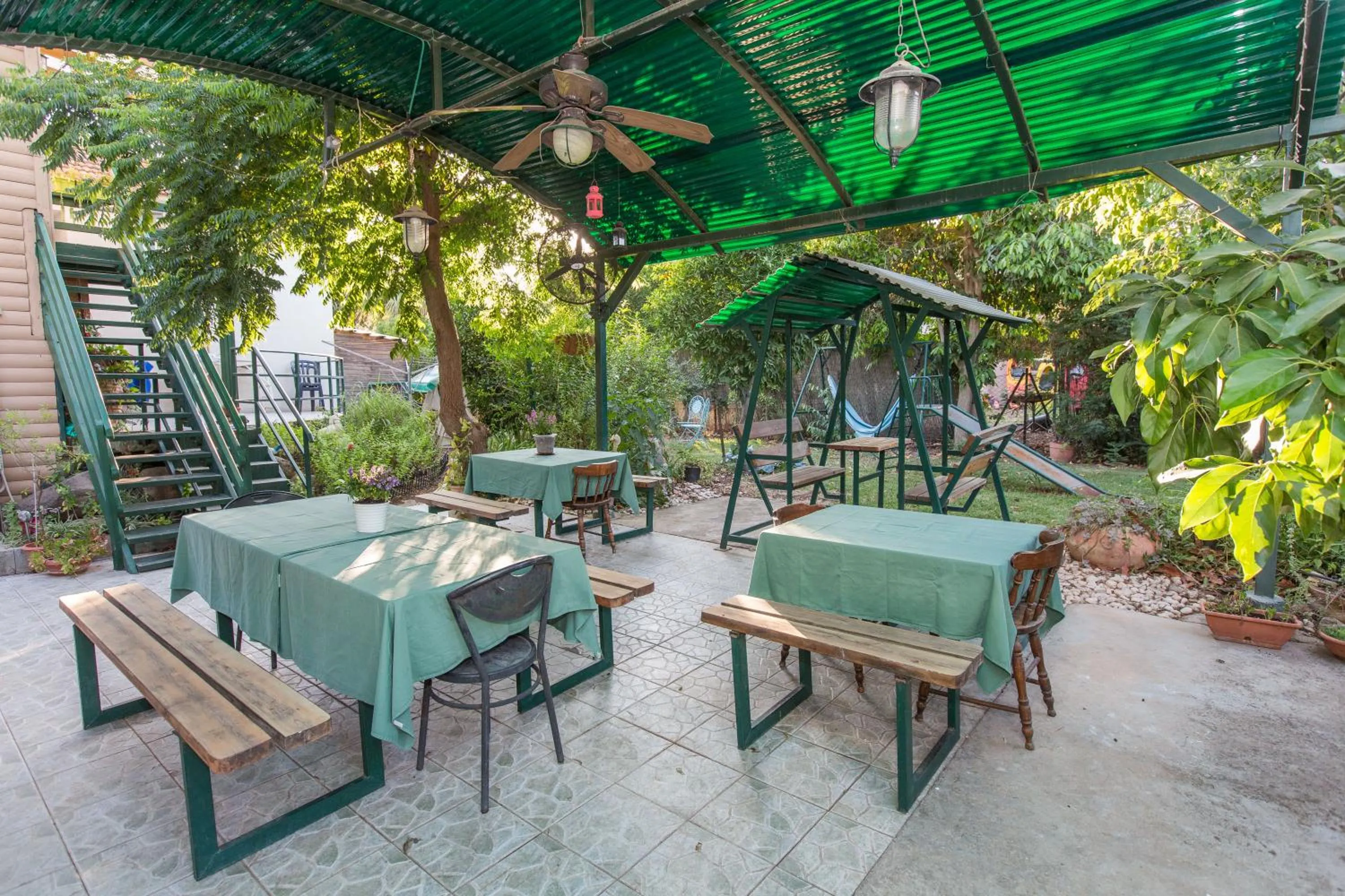 Balcony/Terrace in Leyad Hashmura Lodging