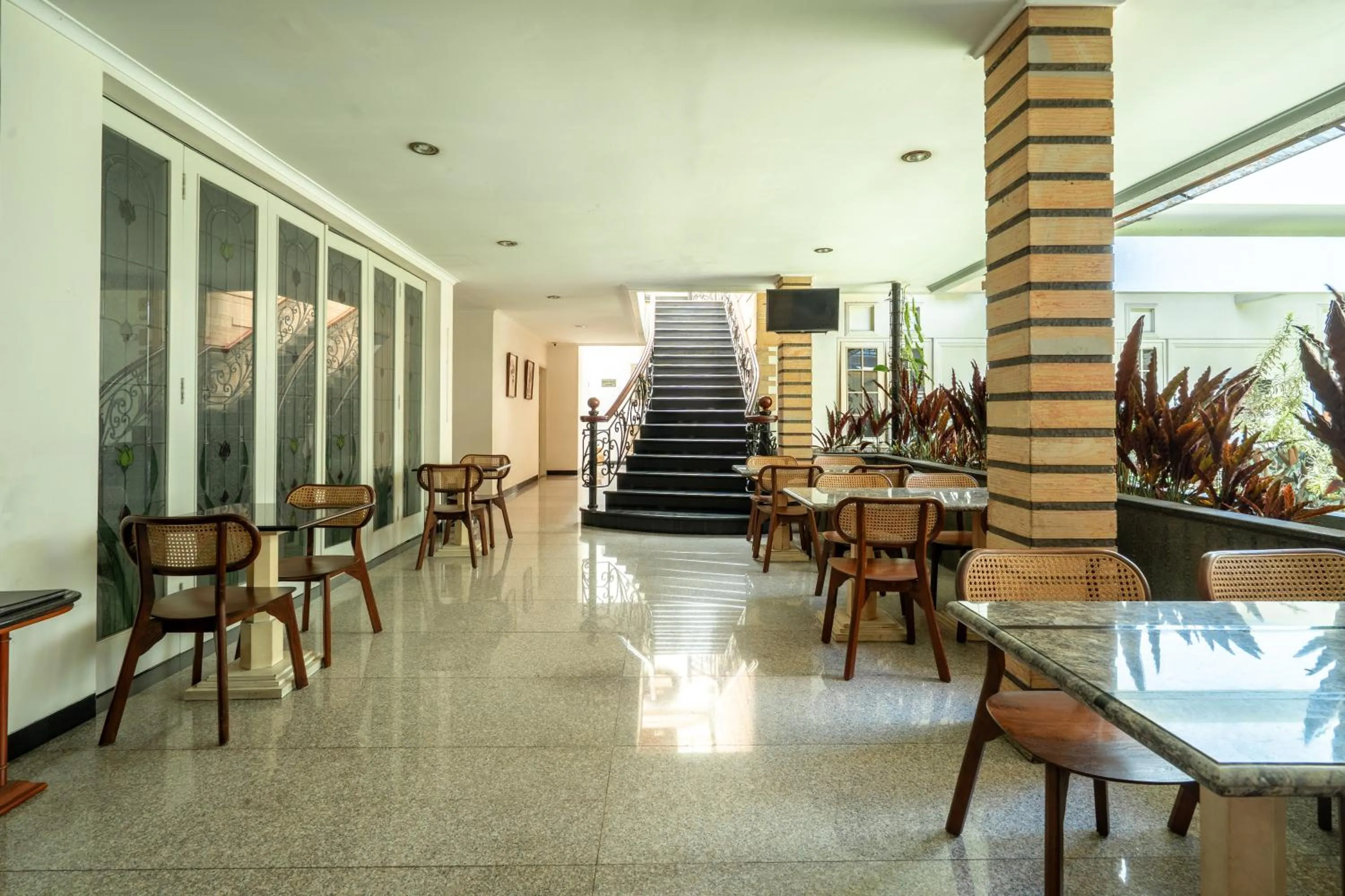 Seating area in Rehat at Ottenville Boutique Hotel