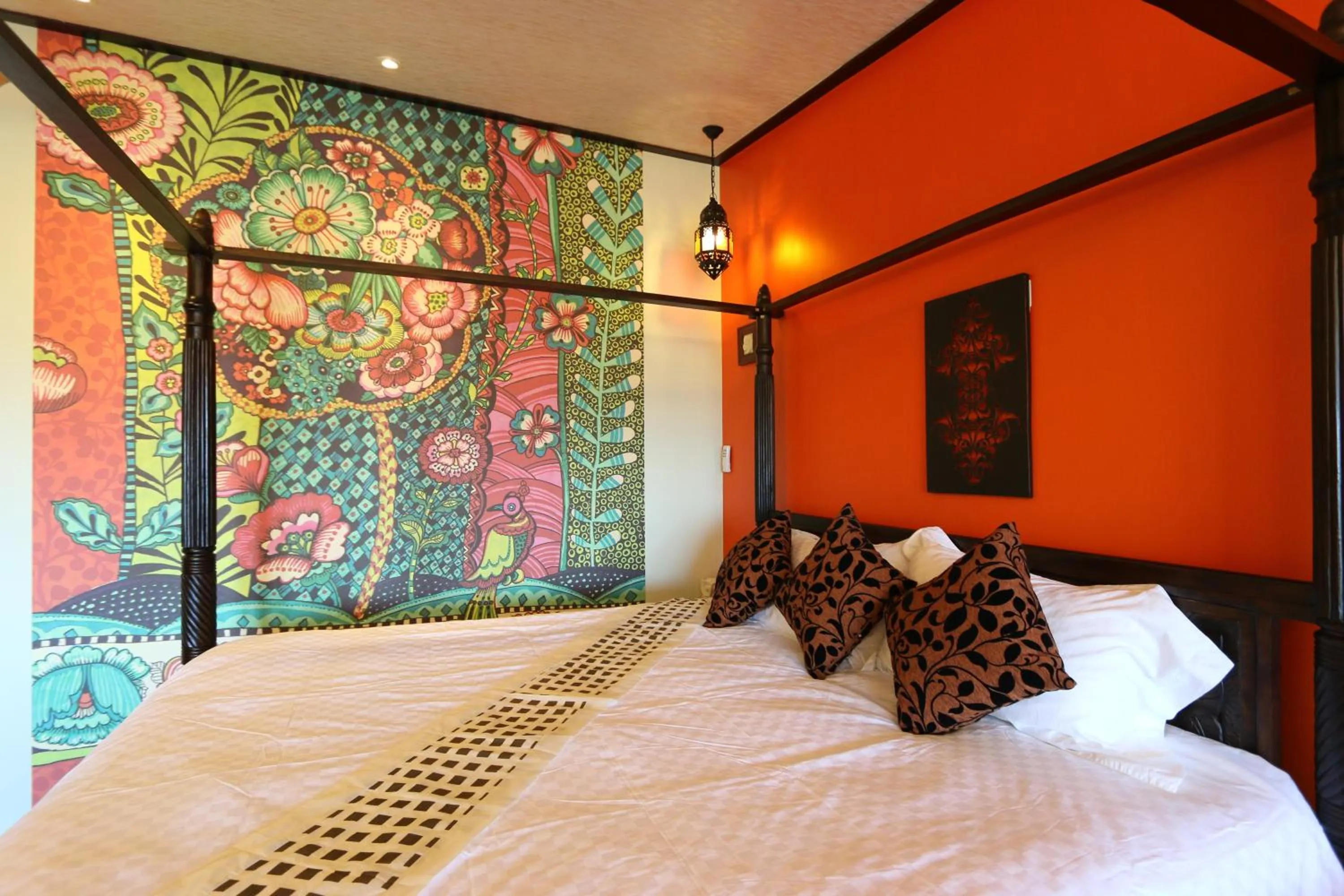 Decorative detail, Bed in Mystery13