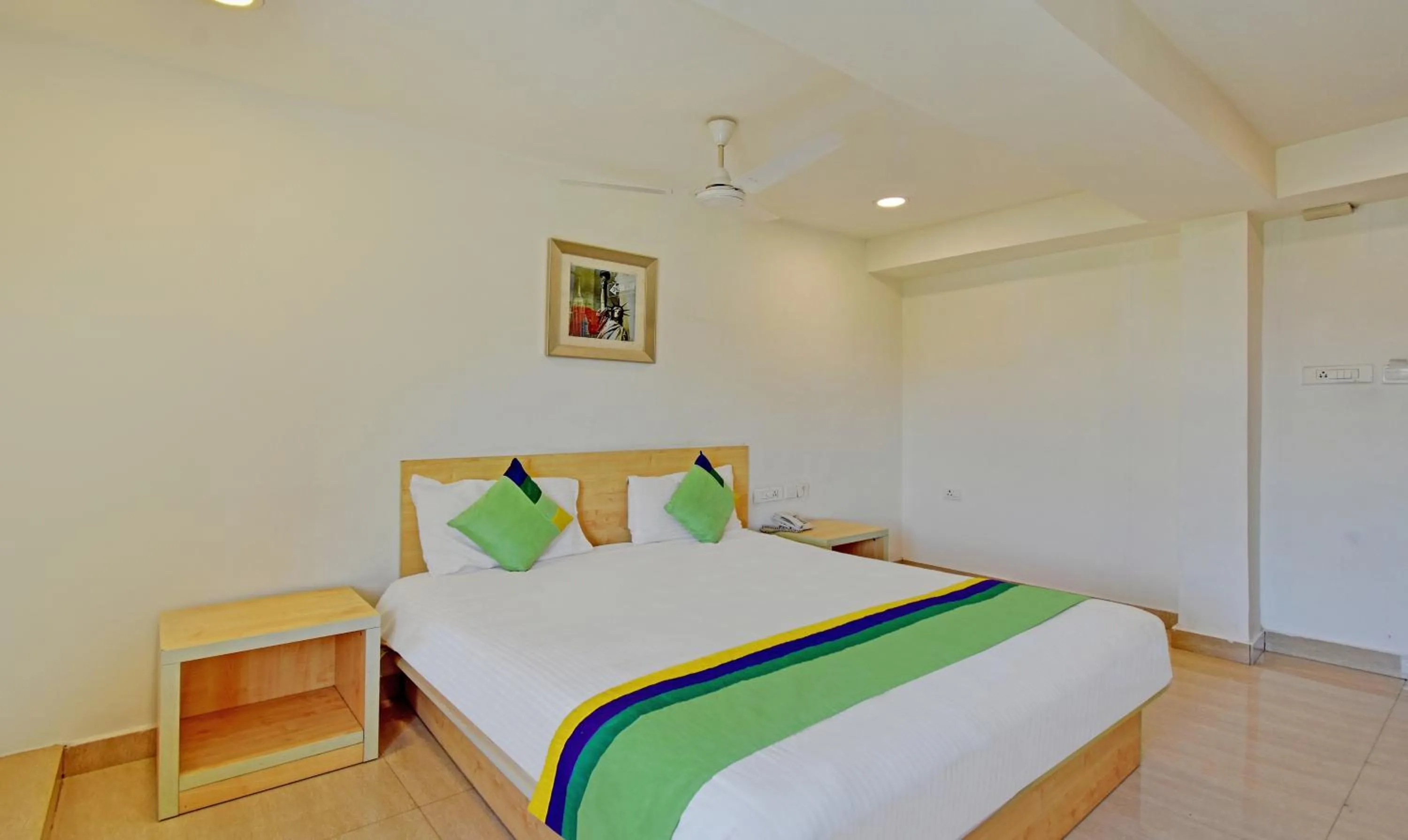 Bed in Treebo Innside