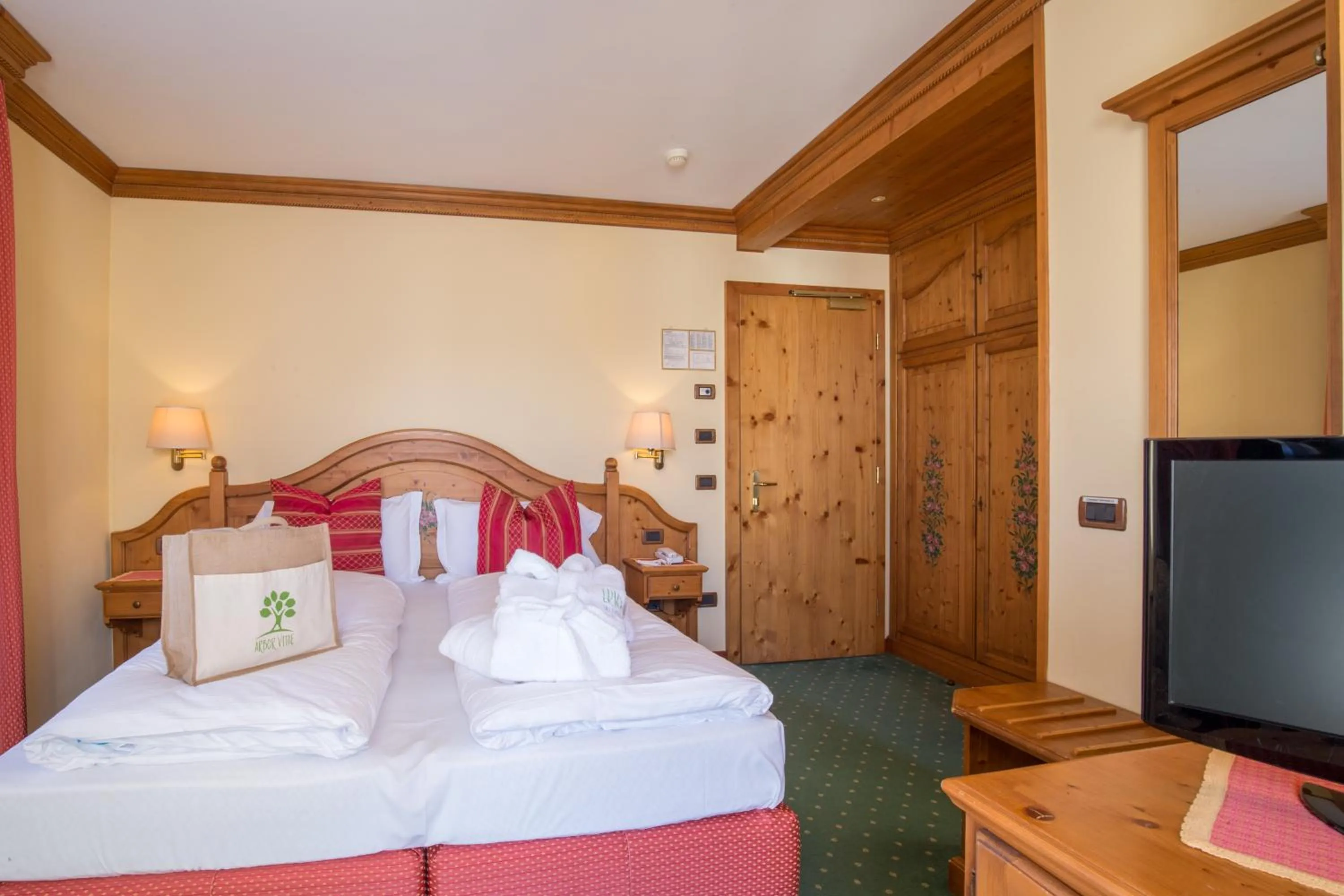 Bedroom, Bed in Relax Hotel Erica