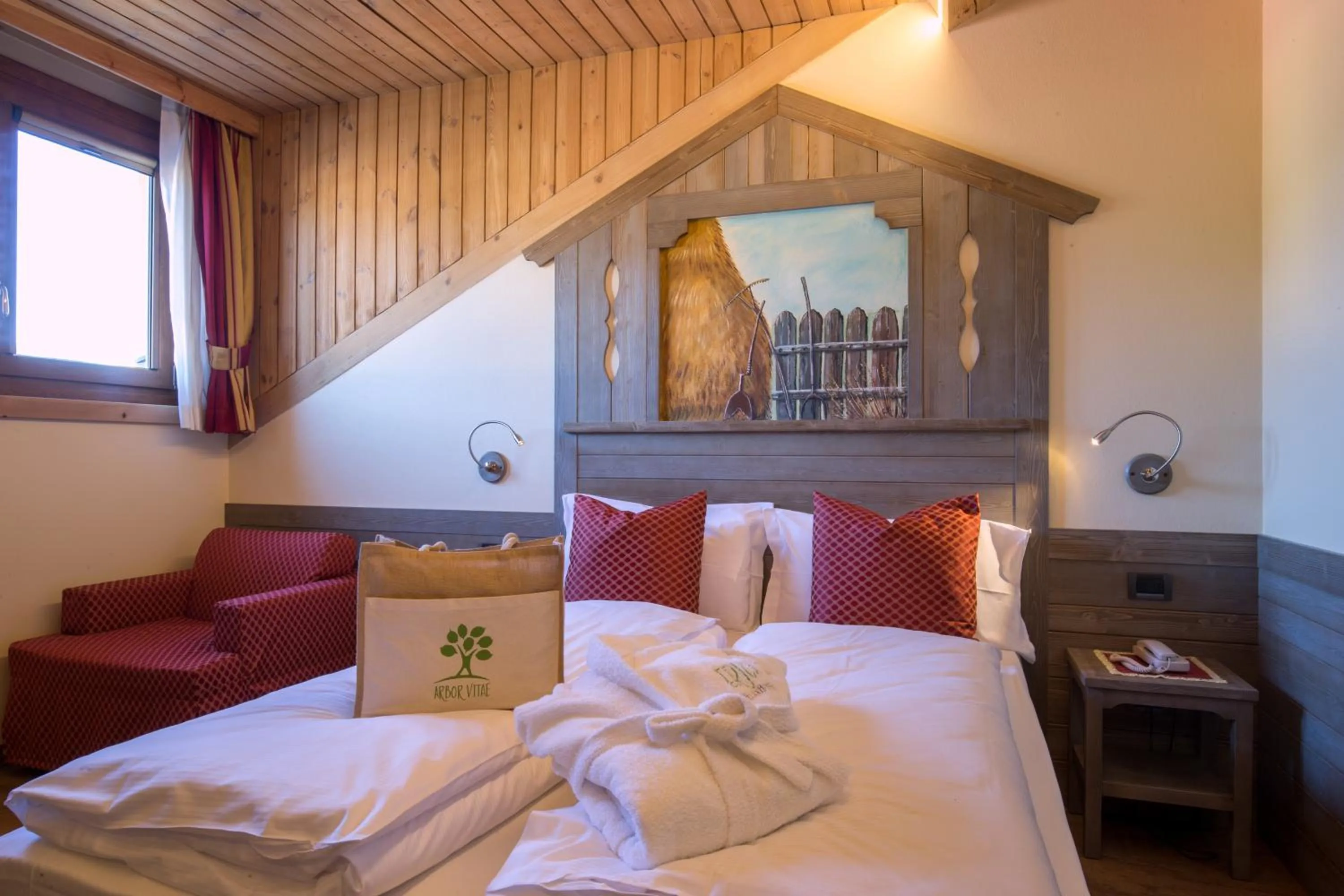 Coffee/tea facilities, Bed in Relax Hotel Erica