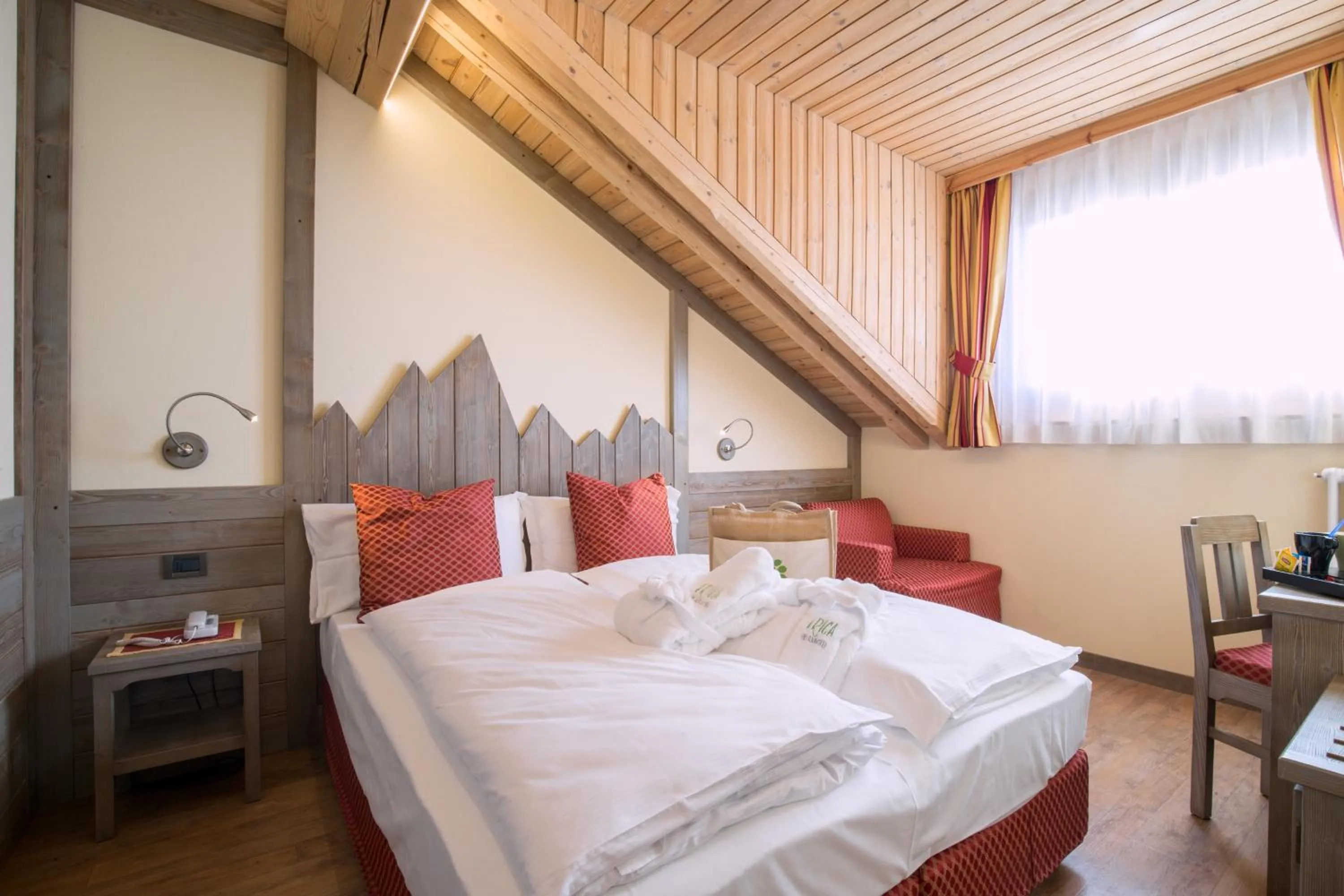 Bedroom, Bed in Relax Hotel Erica