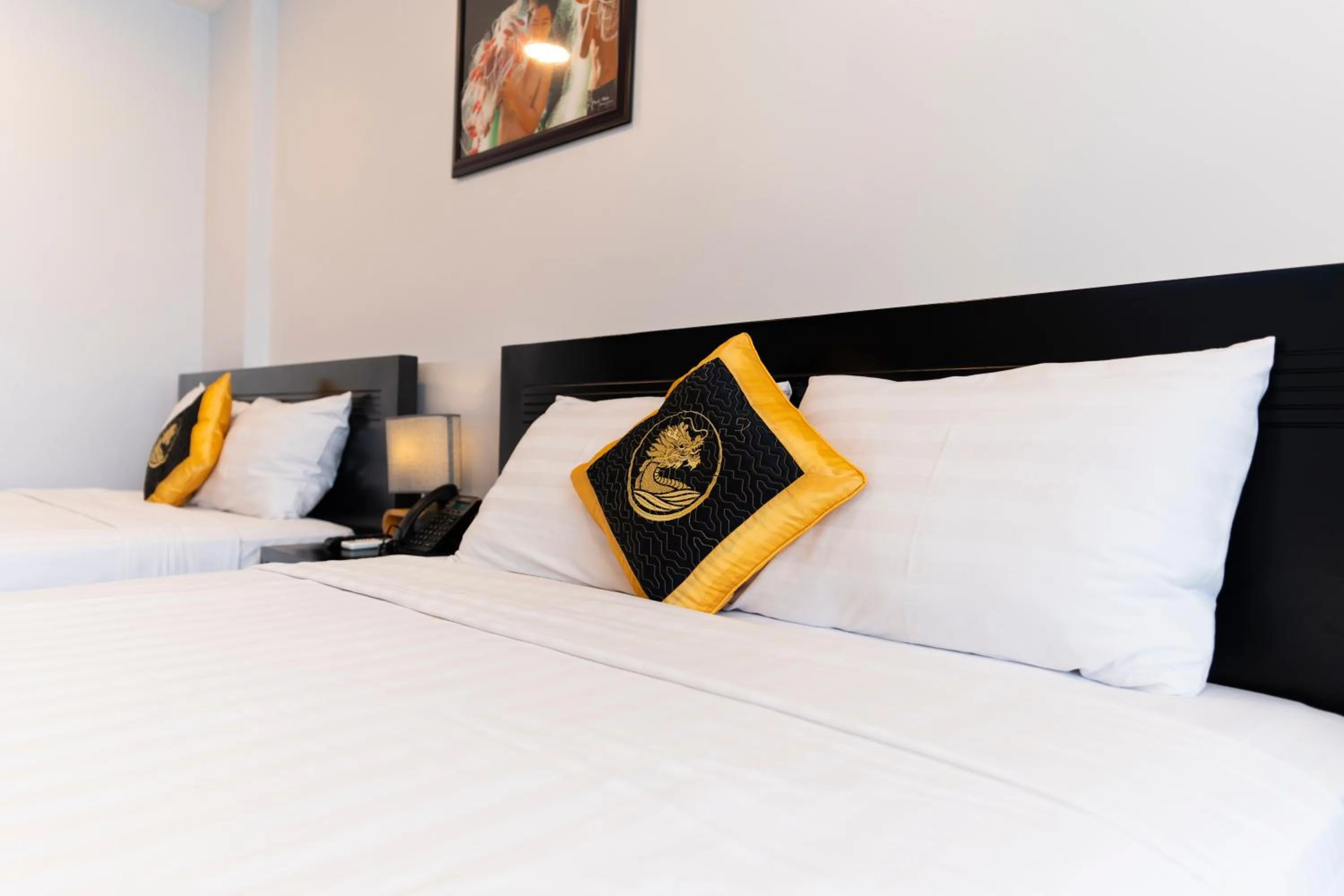 Bed in Hoang Long Hotel Phan Thiết