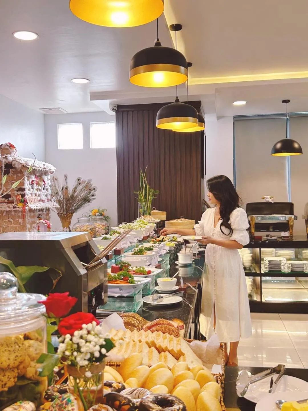 Breakfast in Hoang Long Hotel Phan Thiết