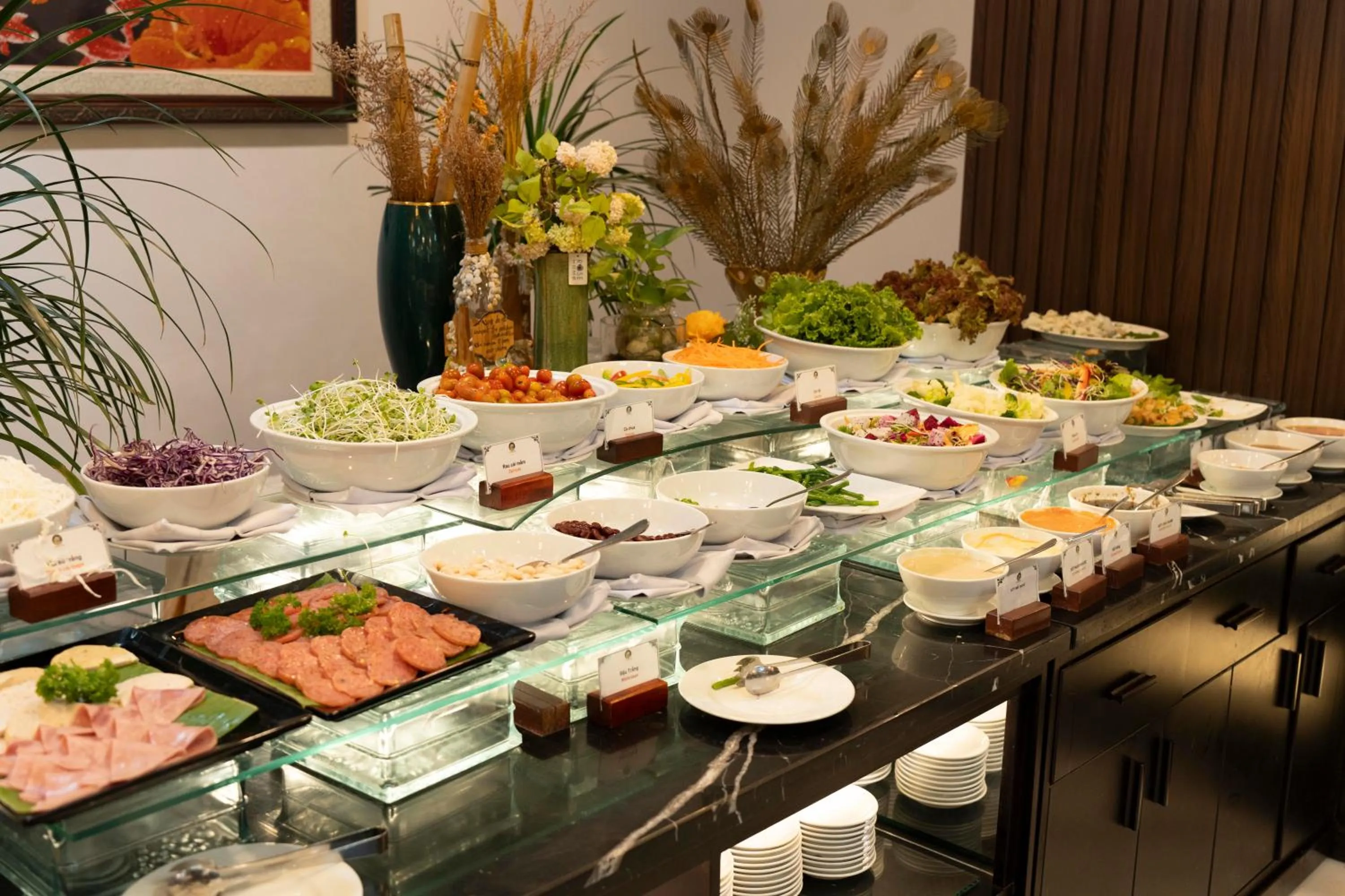 Breakfast in Hoang Long Hotel Phan Thiết