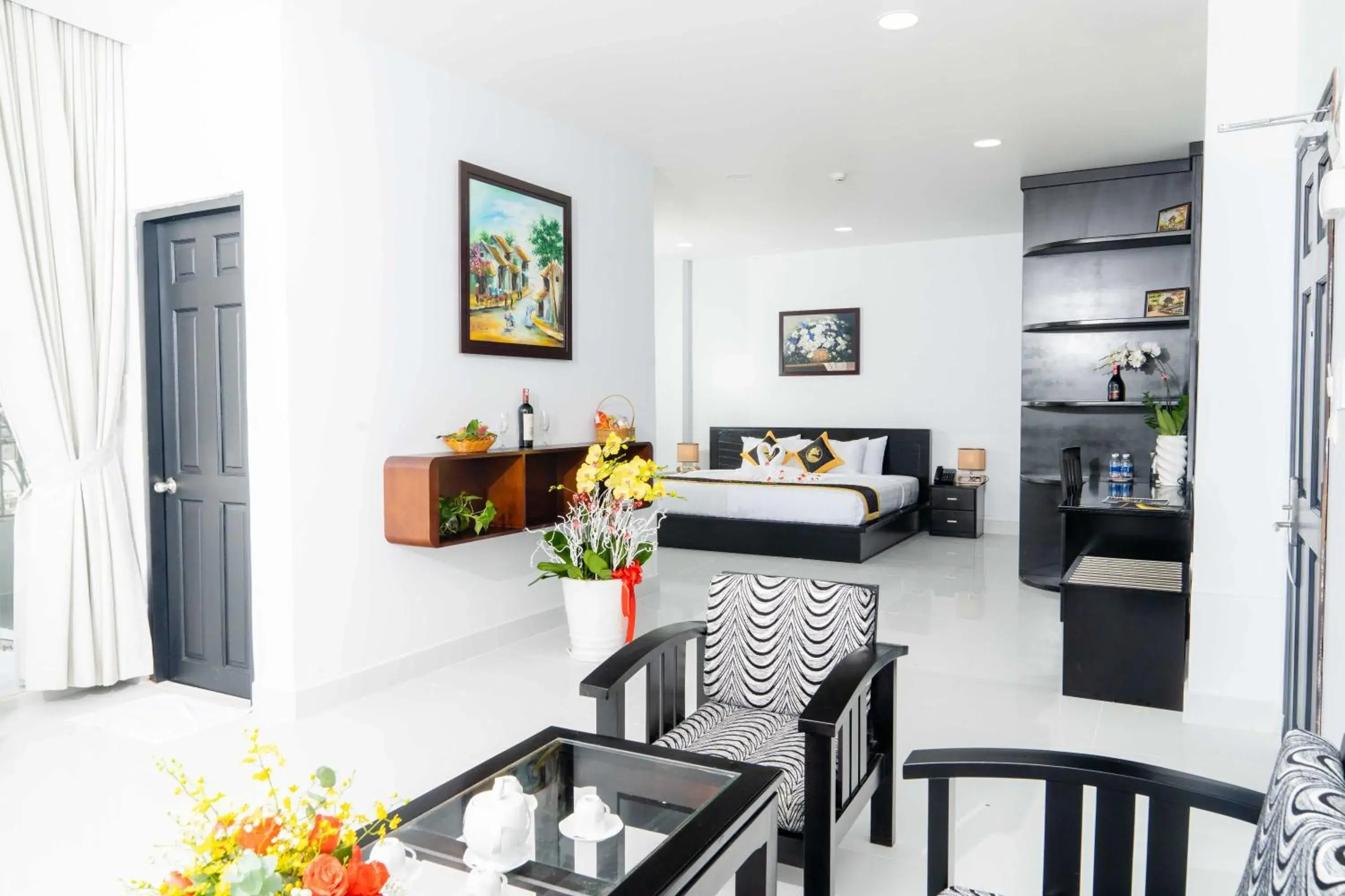 Bed in Hoang Long Hotel Phan Thiết Bed in Hoang Long Hotel Phan Thiết