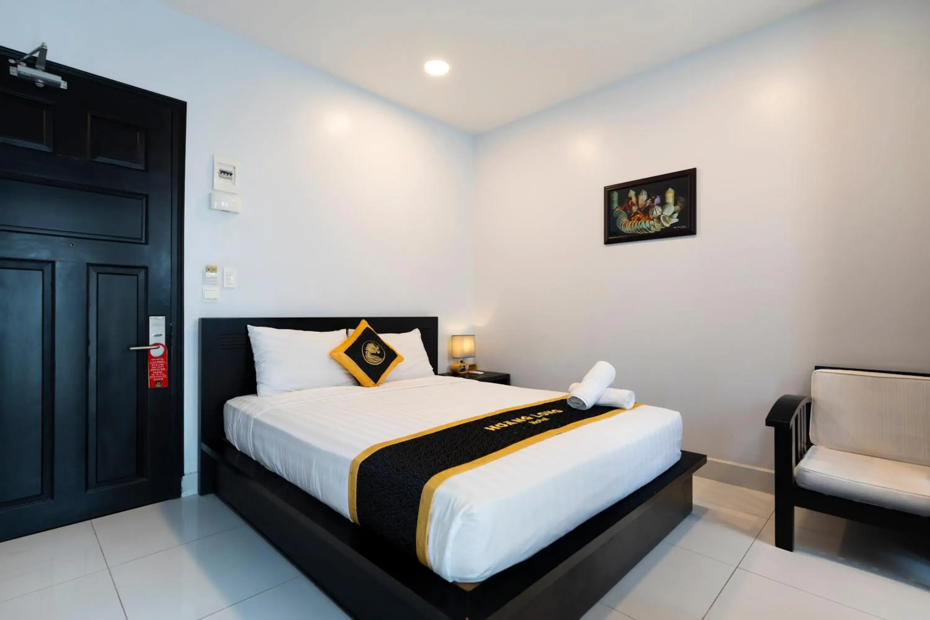 Bed in Hoang Long Hotel Phan Thiết Bed in Hoang Long Hotel Phan Thiết