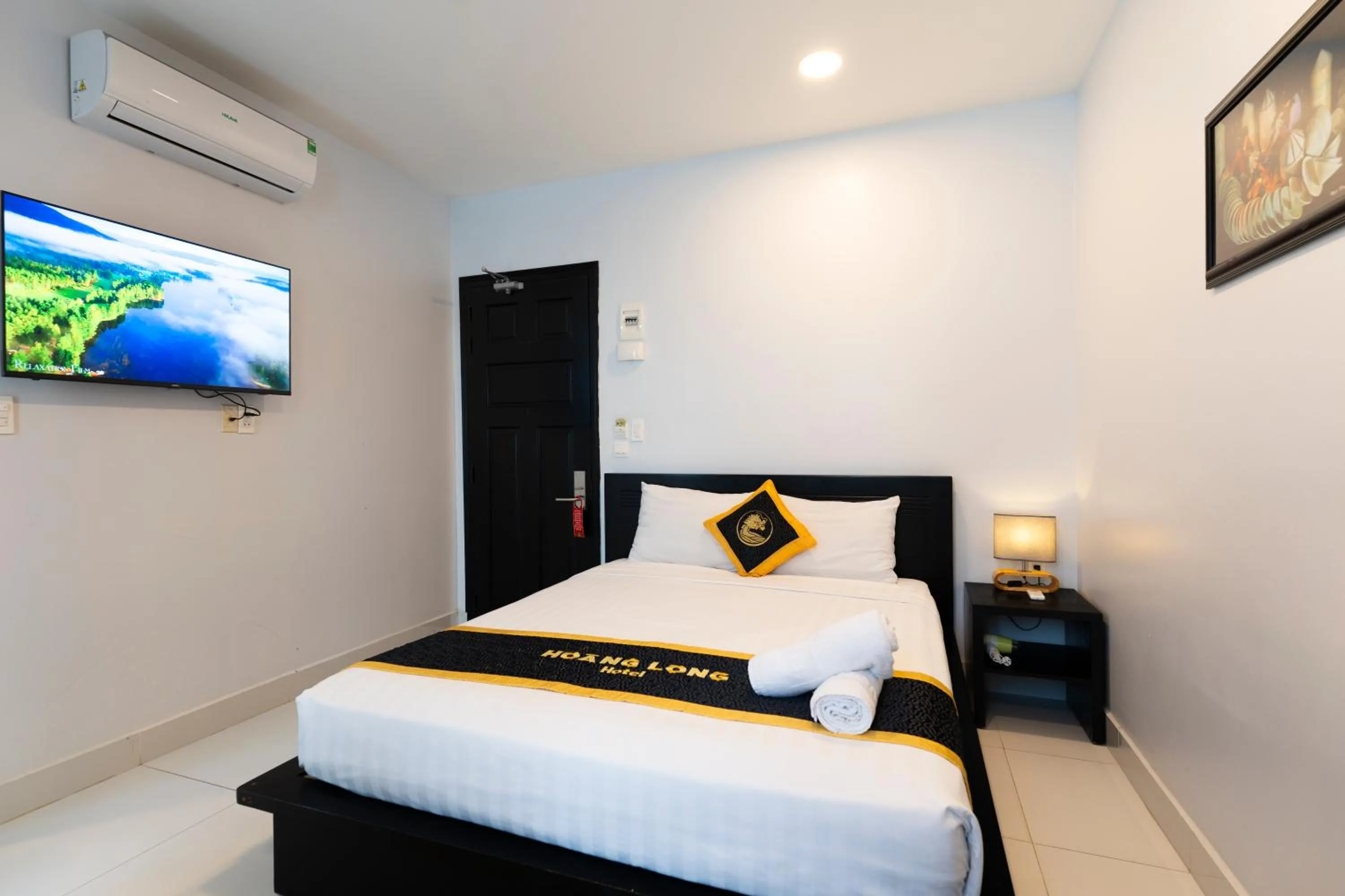 Bed in Hoang Long Hotel Phan Thiết