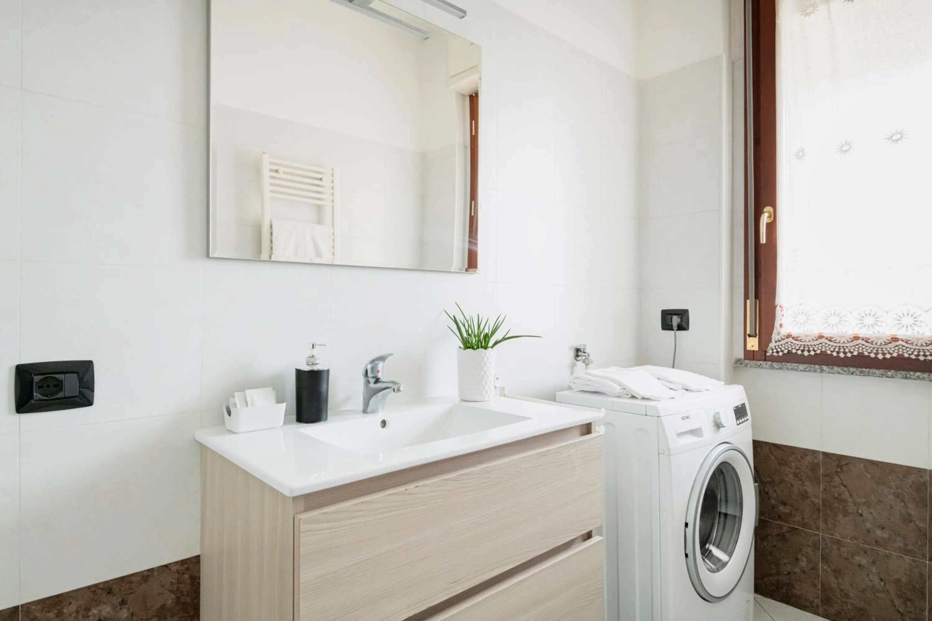 Bathroom in HQ Aparthotel Milano Inn - Smart Suites