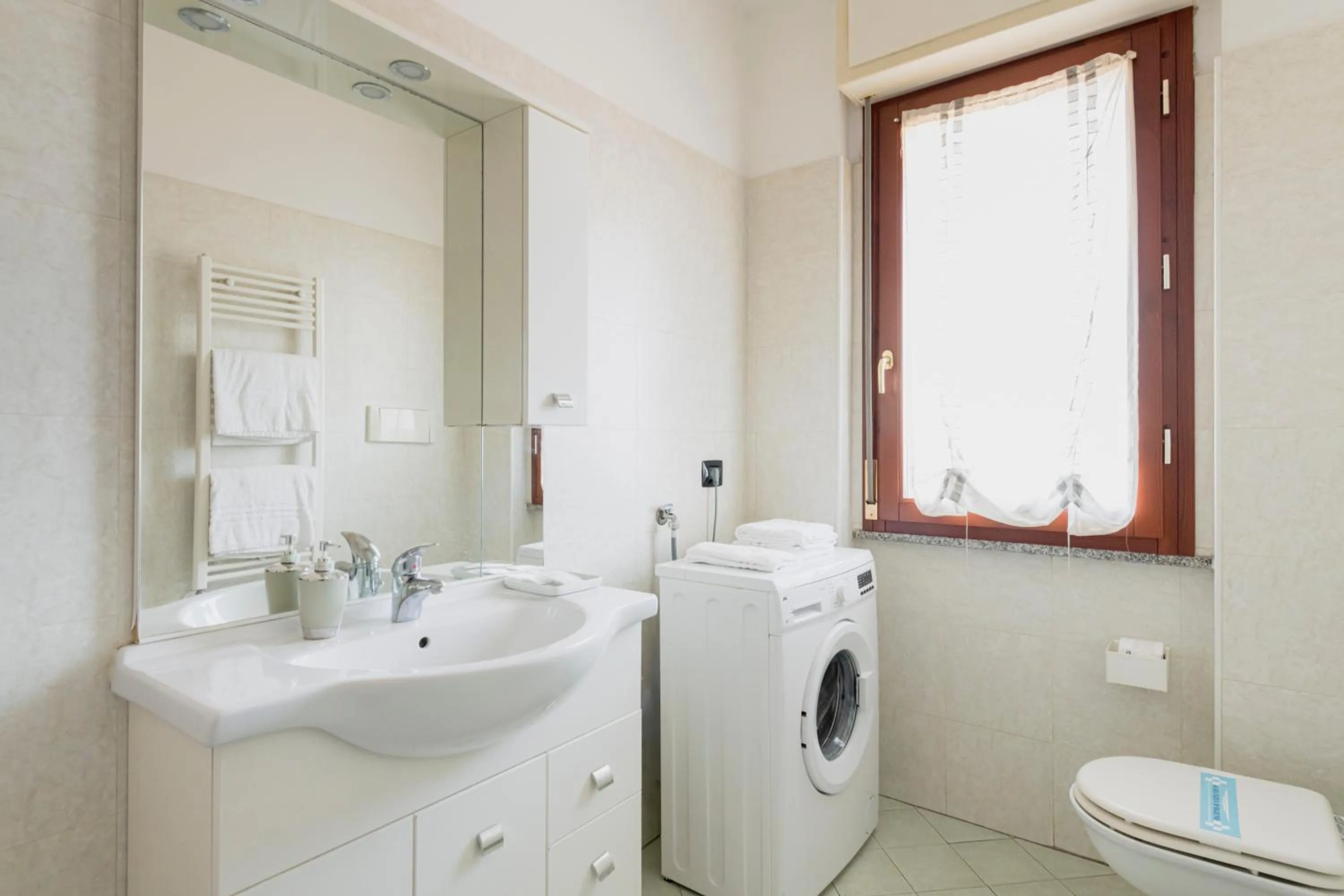 Bathroom in HQ Aparthotel Milano Inn - Smart Suites