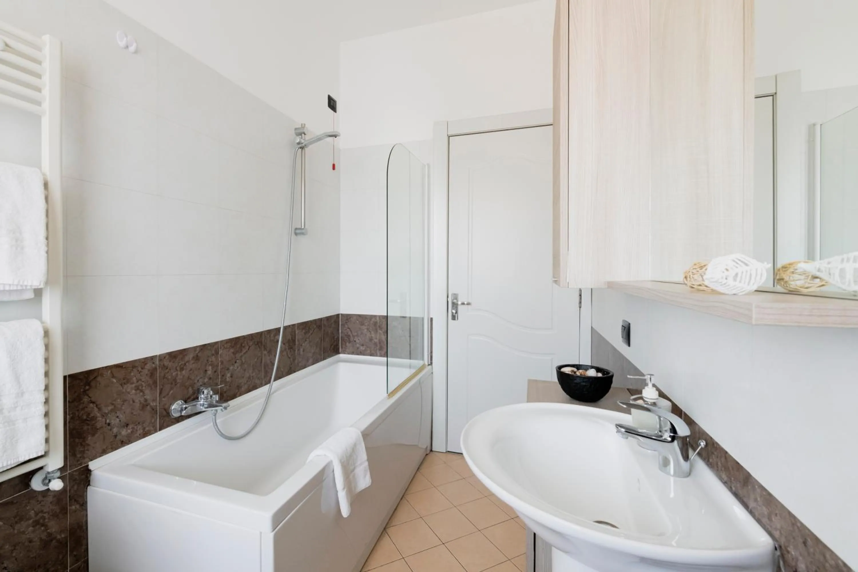 Bathroom in HQ Aparthotel Milano Inn - Smart Suites