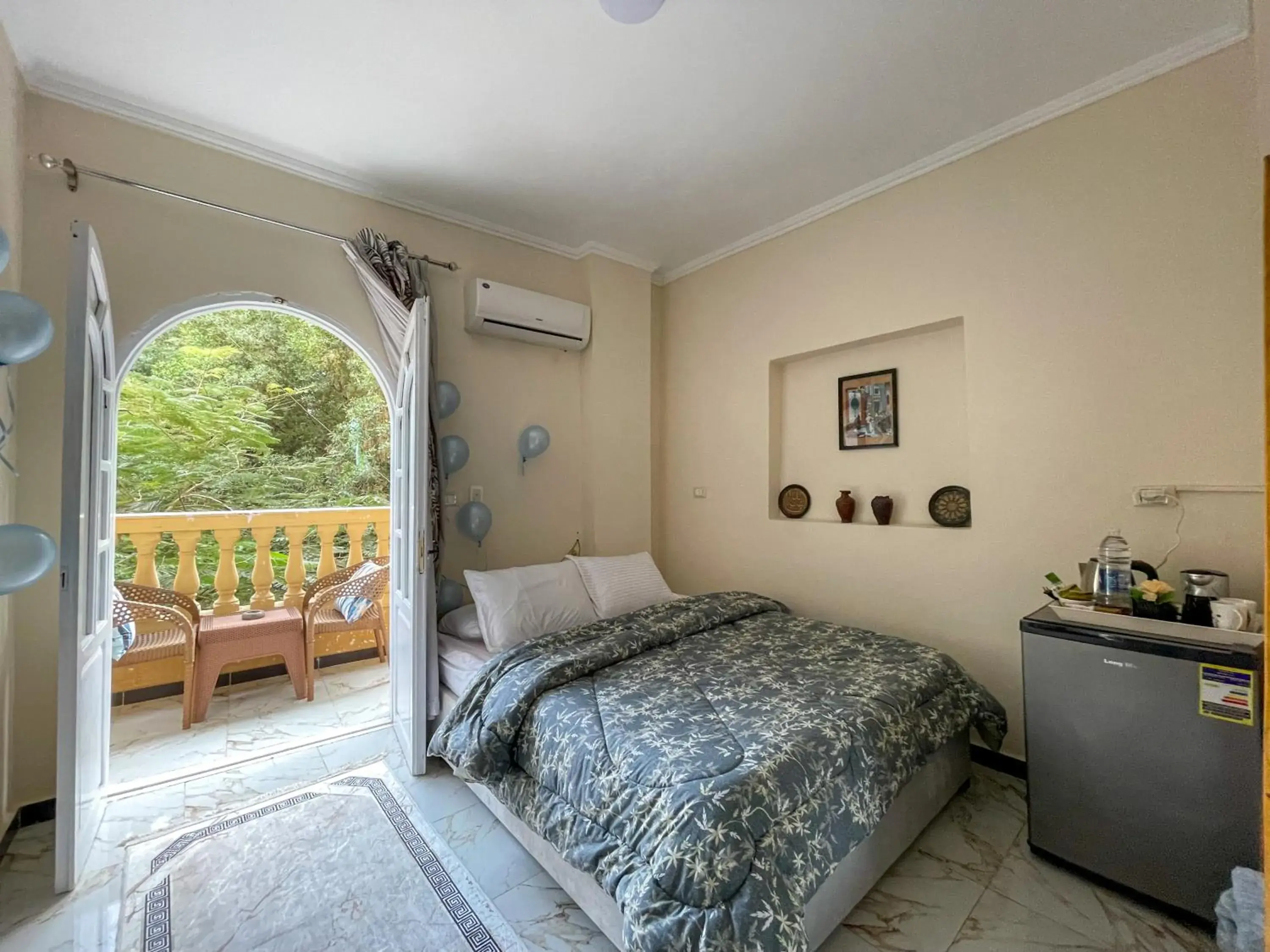 Double Room with Balcony in Queen of the pyramids hotel Double Room with Balcony in Queen of the pyramids hotel