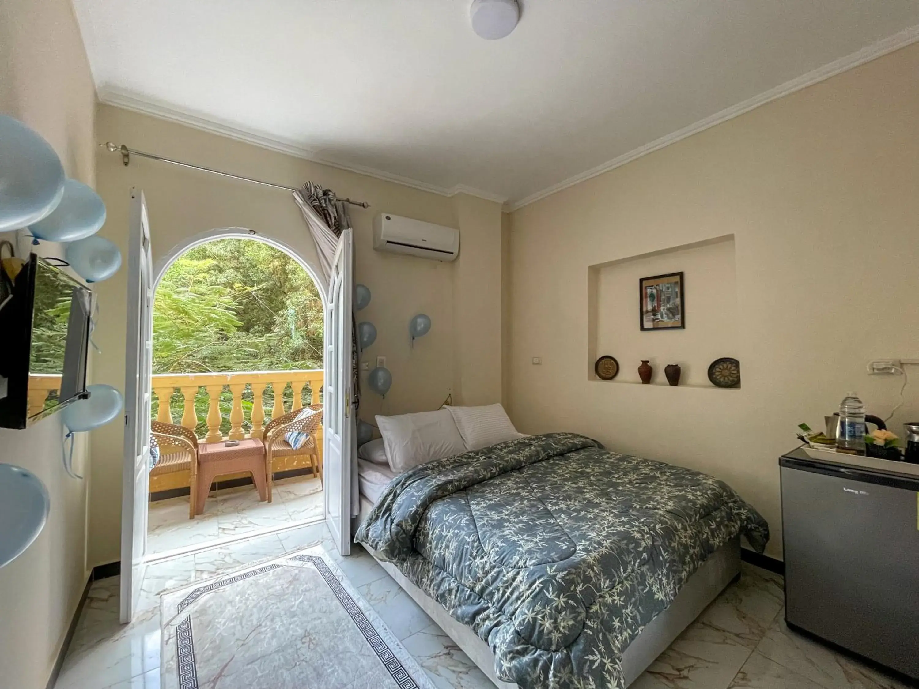 Double Room with Balcony in Queen of the pyramids hotel Double Room with Balcony in Queen of the pyramids hotel