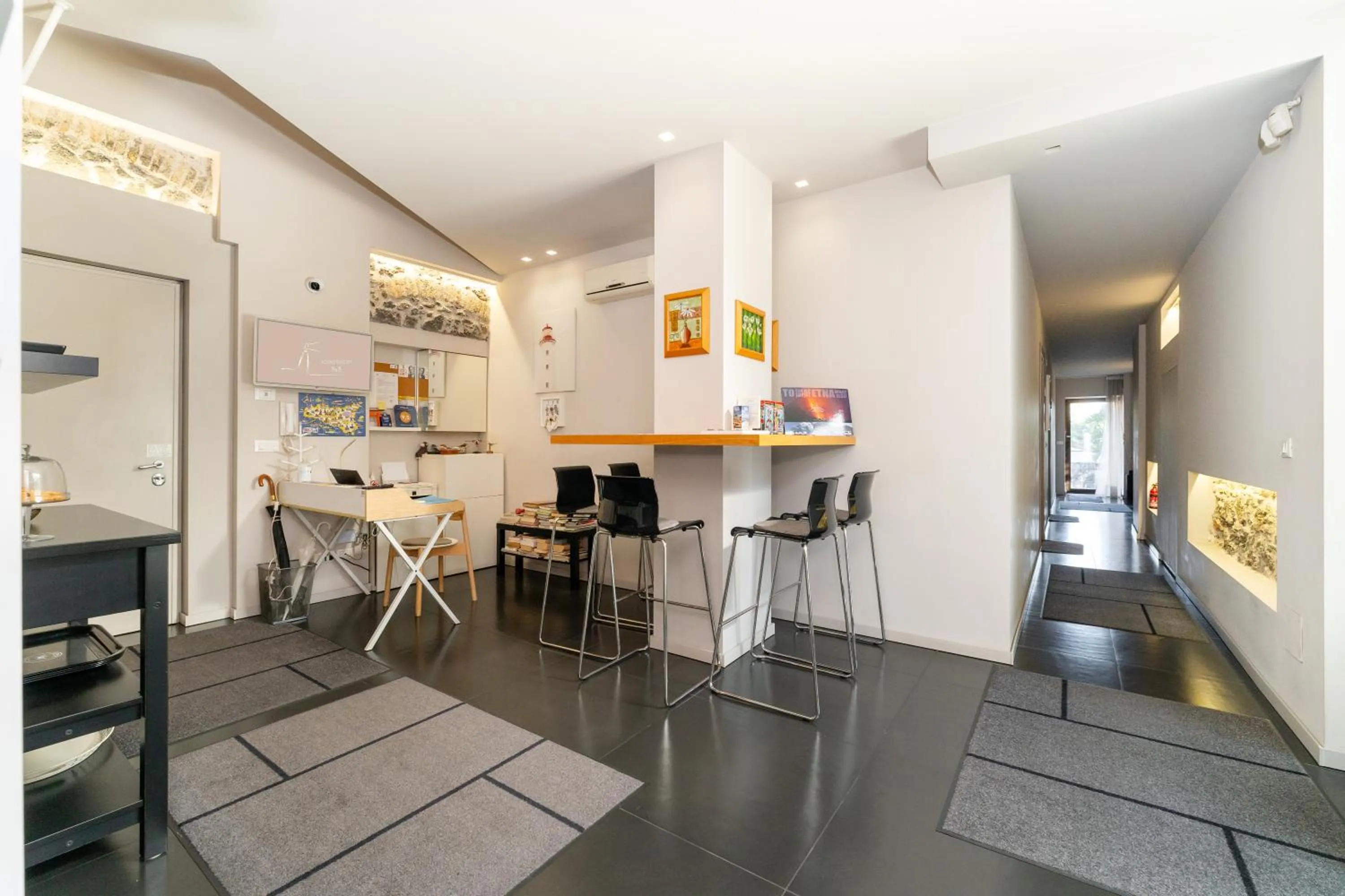 Lobby or reception in Sciara Biscari B&B