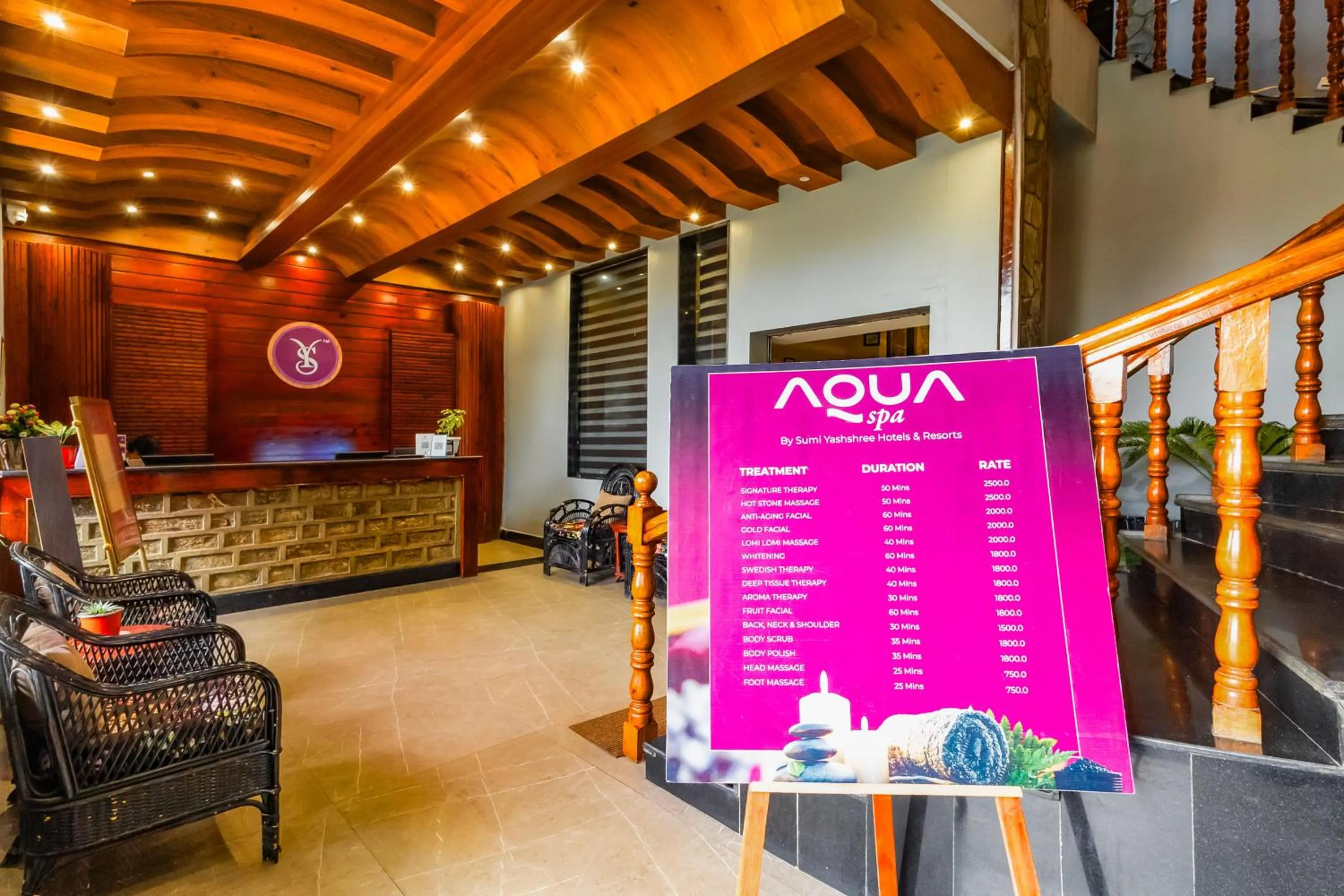 Lobby or reception in Sumitel Queens Yard