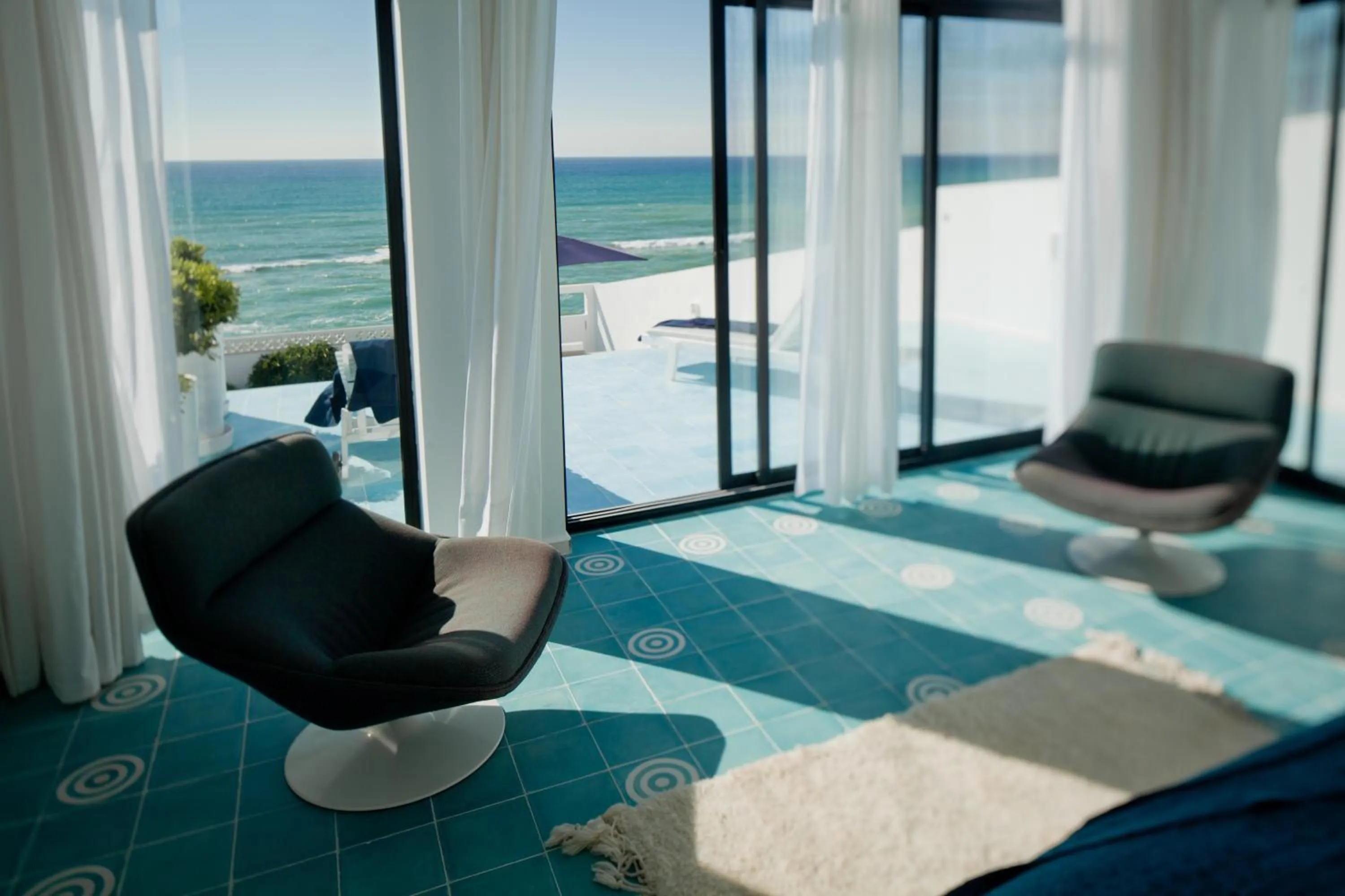 Balcony/Terrace, Bed in Vila Bea