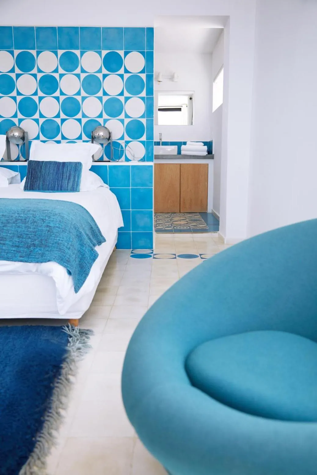 Decorative detail, Bed in Vila Bea