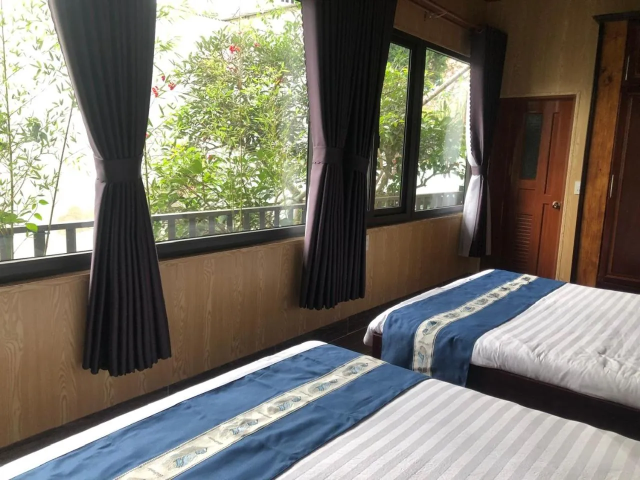 Bed in Malá home & coffee