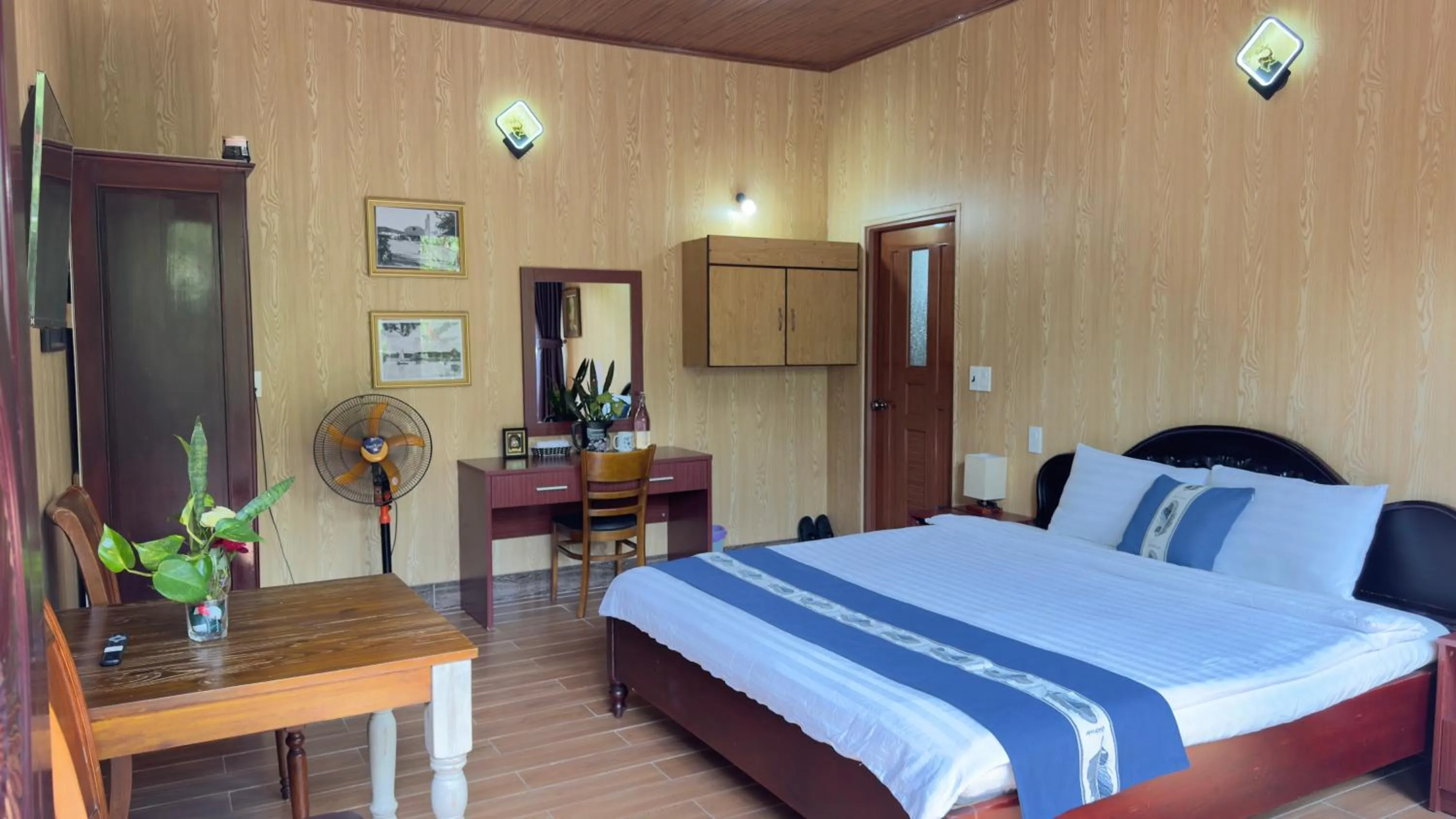 Bed in Malá home & coffee