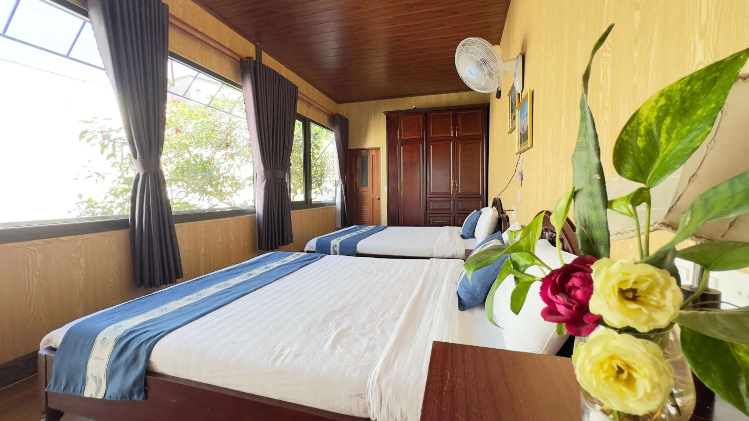 Bed in Malá home & coffee