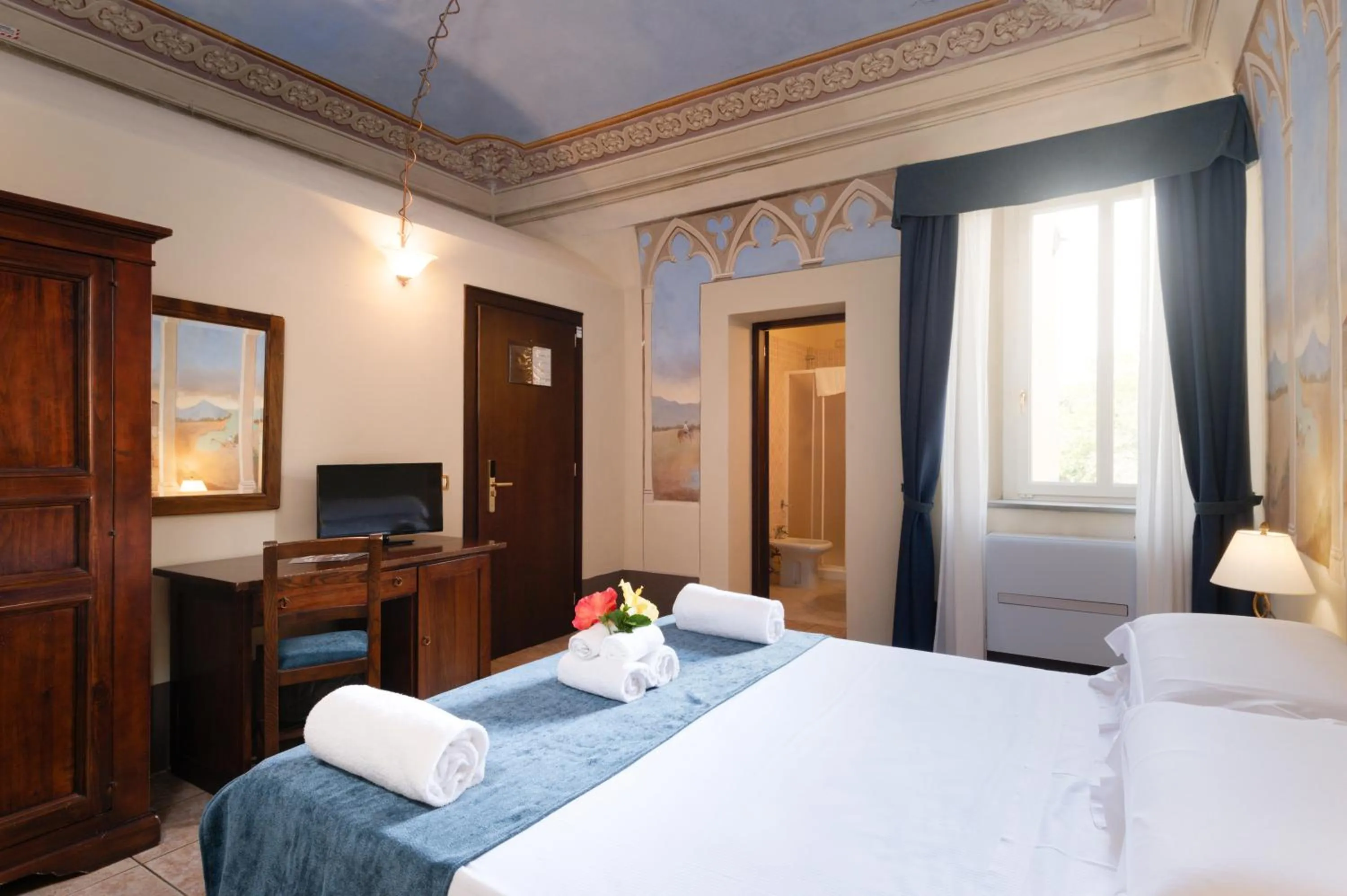 Bedroom, Bed in Borgo San Martino - Residence Hotel & SPA